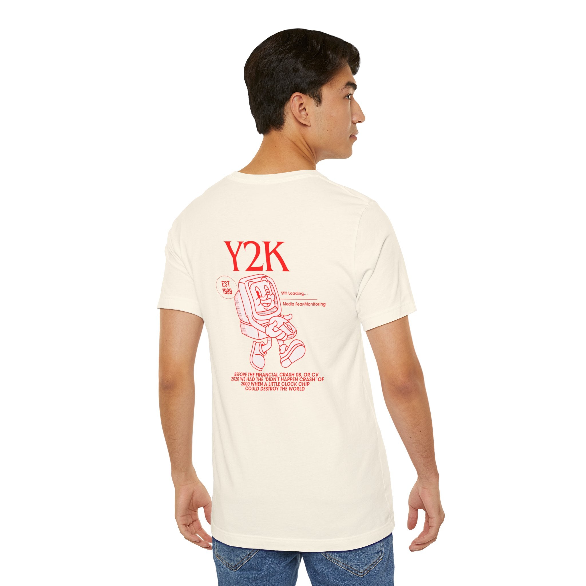 "Y2K NH"  Graphic Tee,  Retro 2000s Unisex, 5 colors