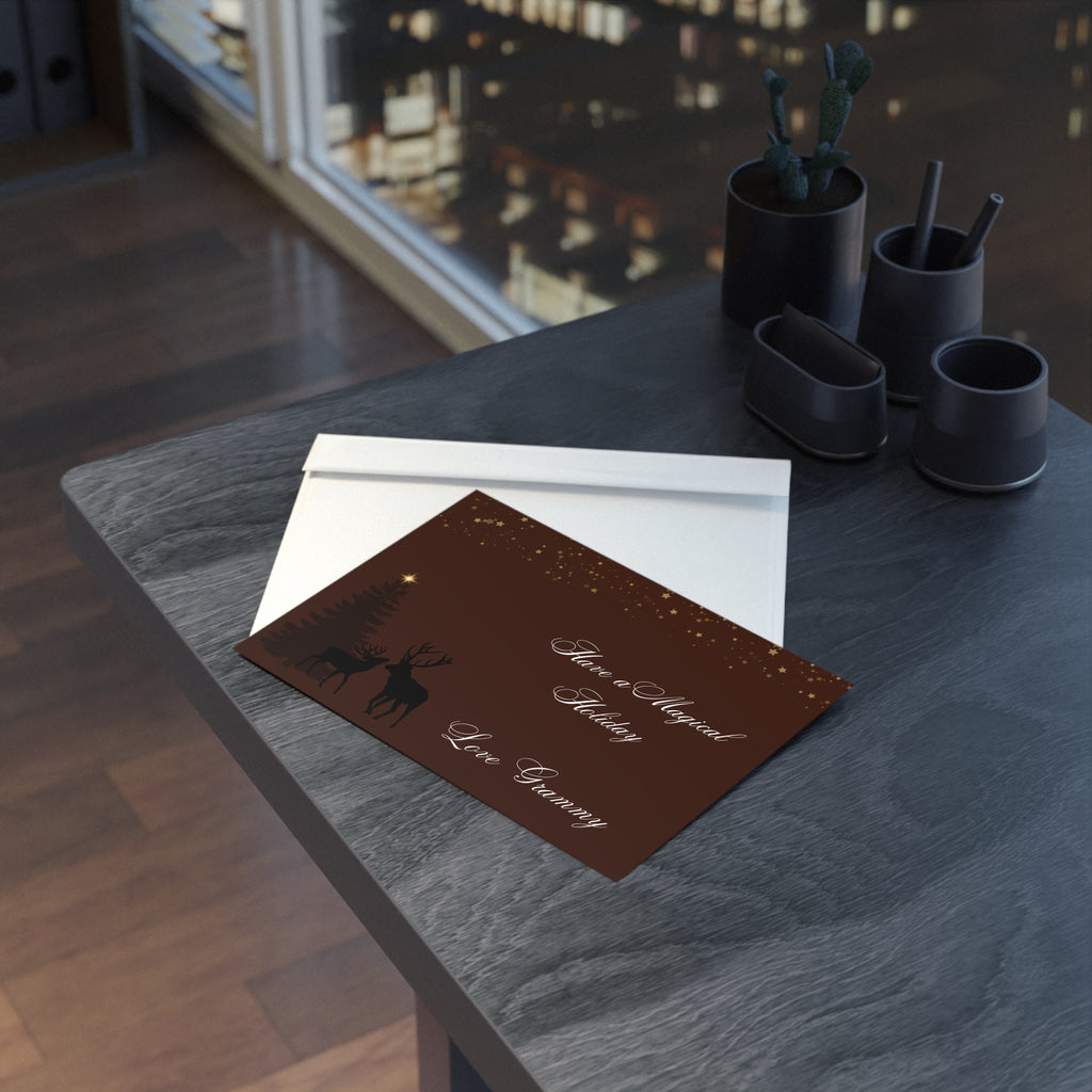 Have a Magical Christmas- PRINTED CARD Profits to Feeding America