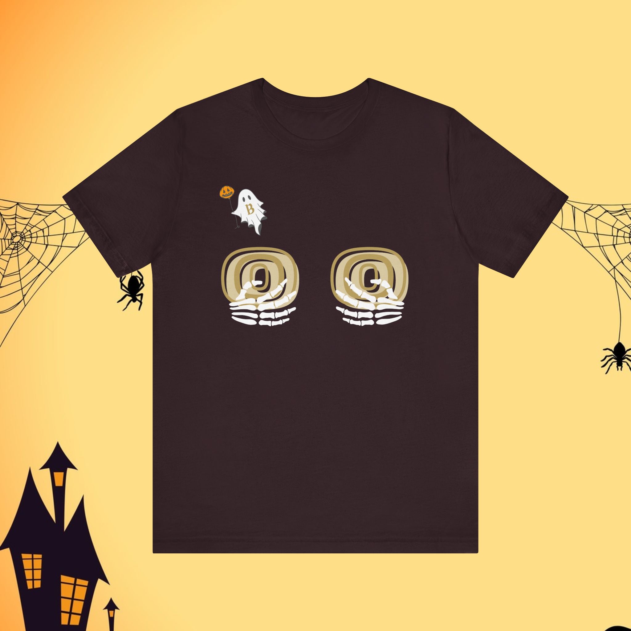 "Hold on to your Boo's" Halloween Ghost Unisex Tee, Funny Halloween