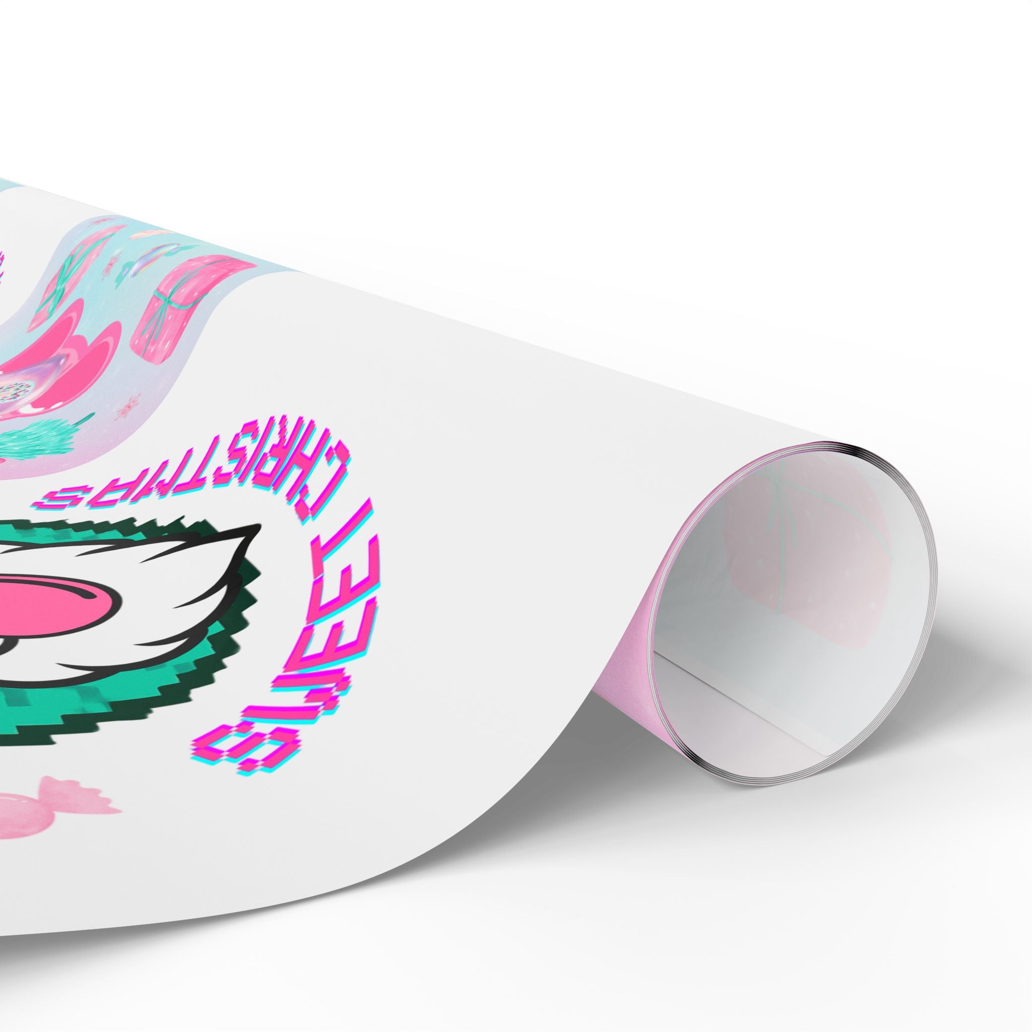 Sweet Christmas Wrapping Paper Roll — Ready to Roll, in Sweet Personalized Initial and Message