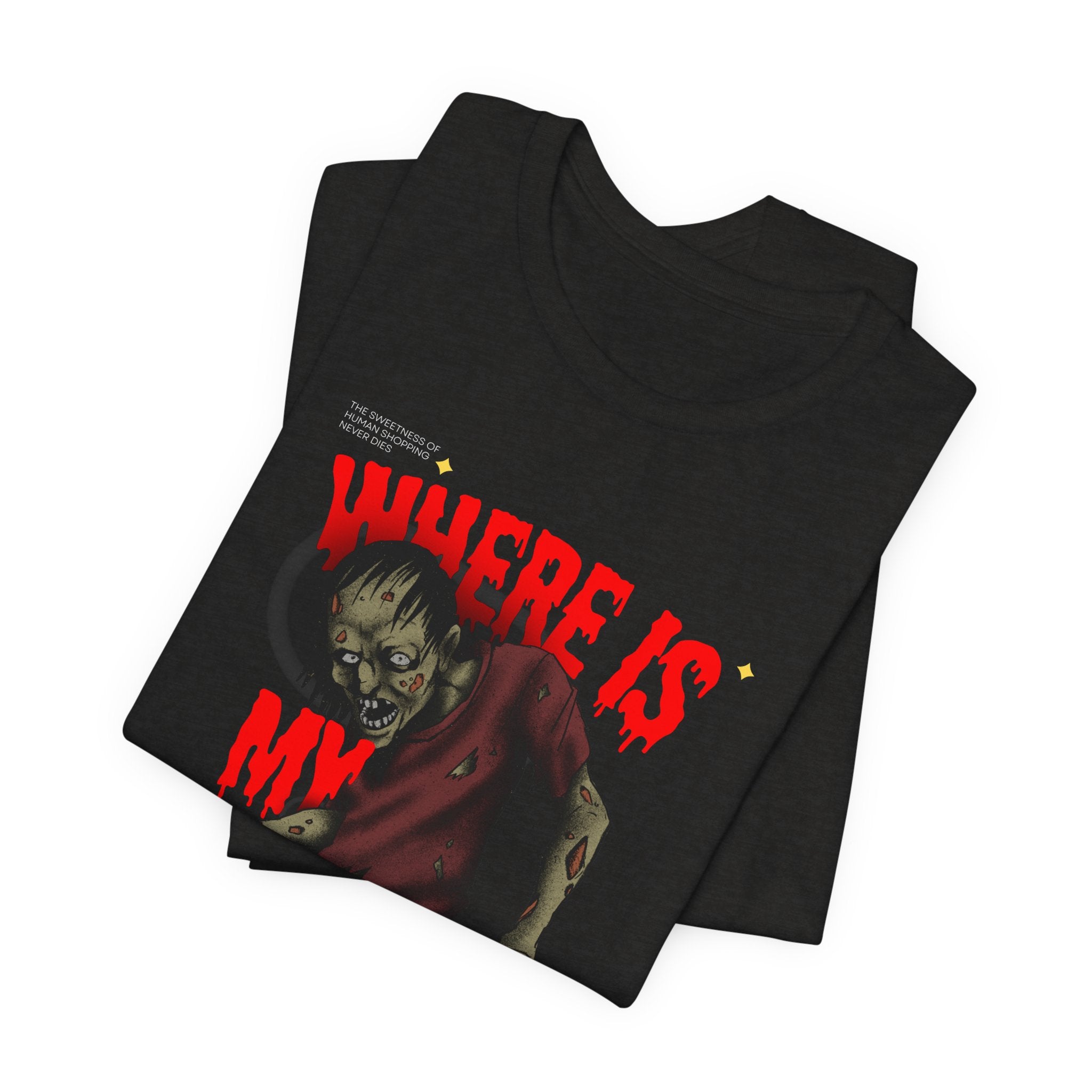 "Unhinged" Zombie Graphic Tee for Halloween