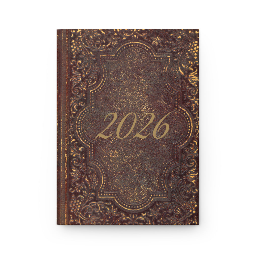 New Year 2026 Personalized Journal — Old World Matt cover, Unique gift ideas,
