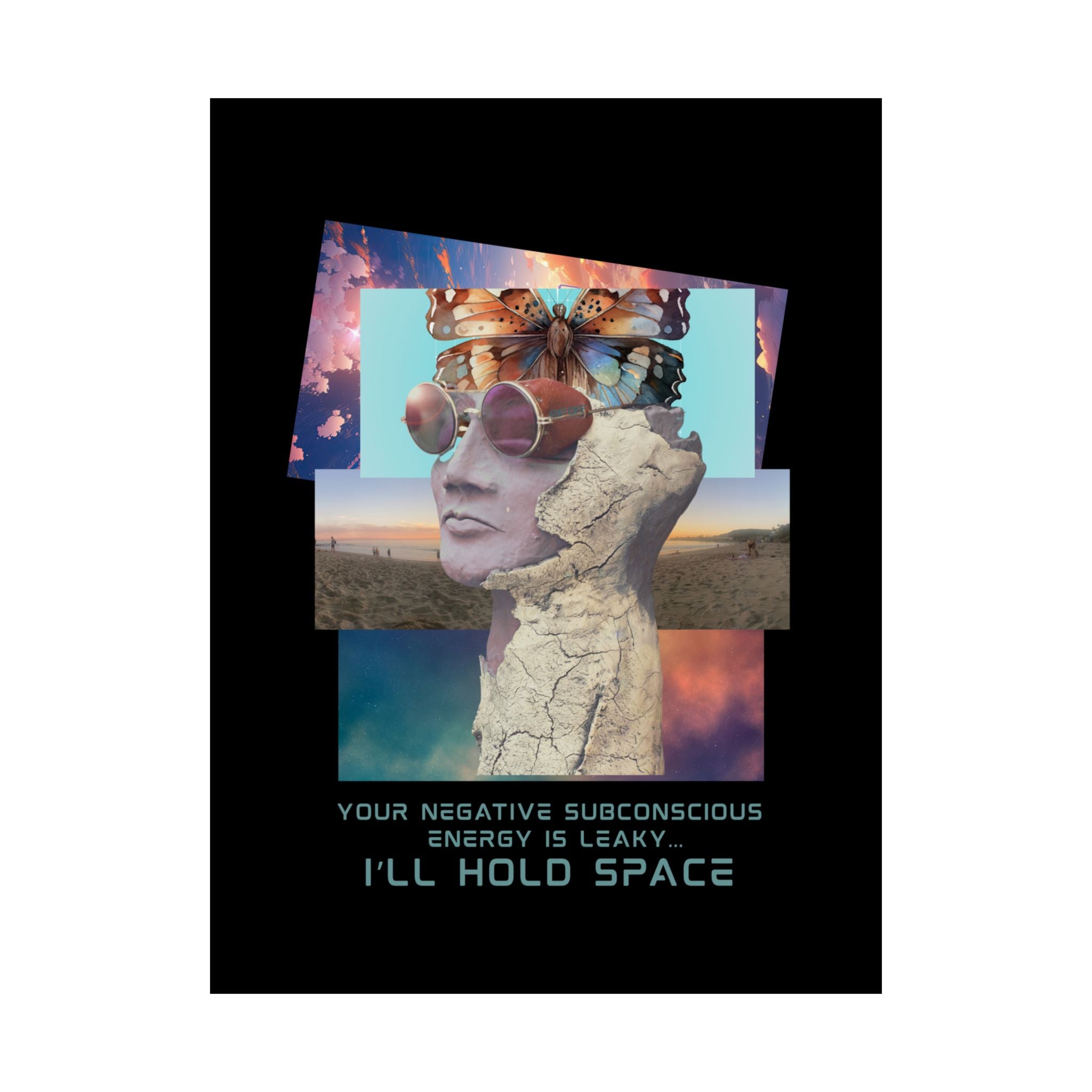 "Return from Burn" Satin Art Poster - Inspirational Wall Decor | Quotes for Mindfulness