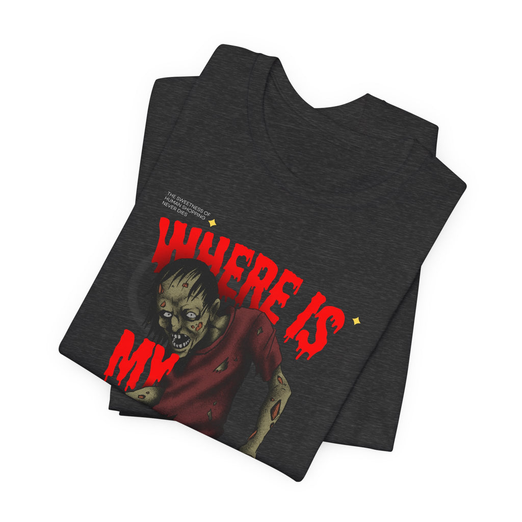 "Unhinged" Zombie Graphic Tee for Halloween