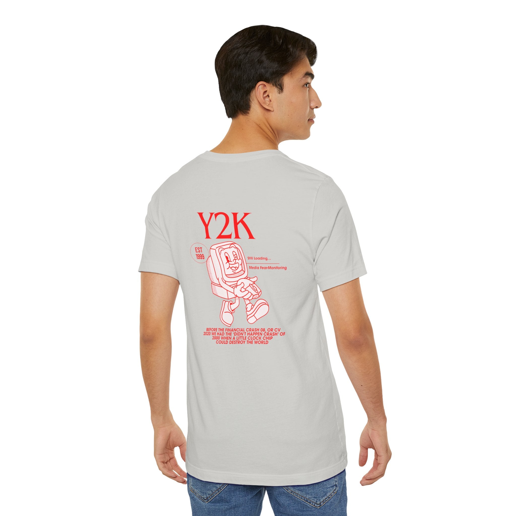 "Y2K NH"  Graphic Tee,  Retro 2000s Unisex, 5 colors