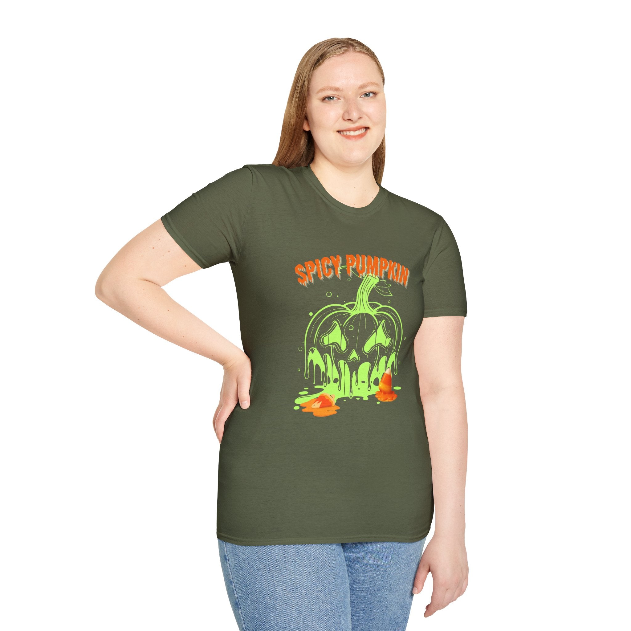 "Spicy Pumpkin" Unisex T-Shirt, Halloween Tee