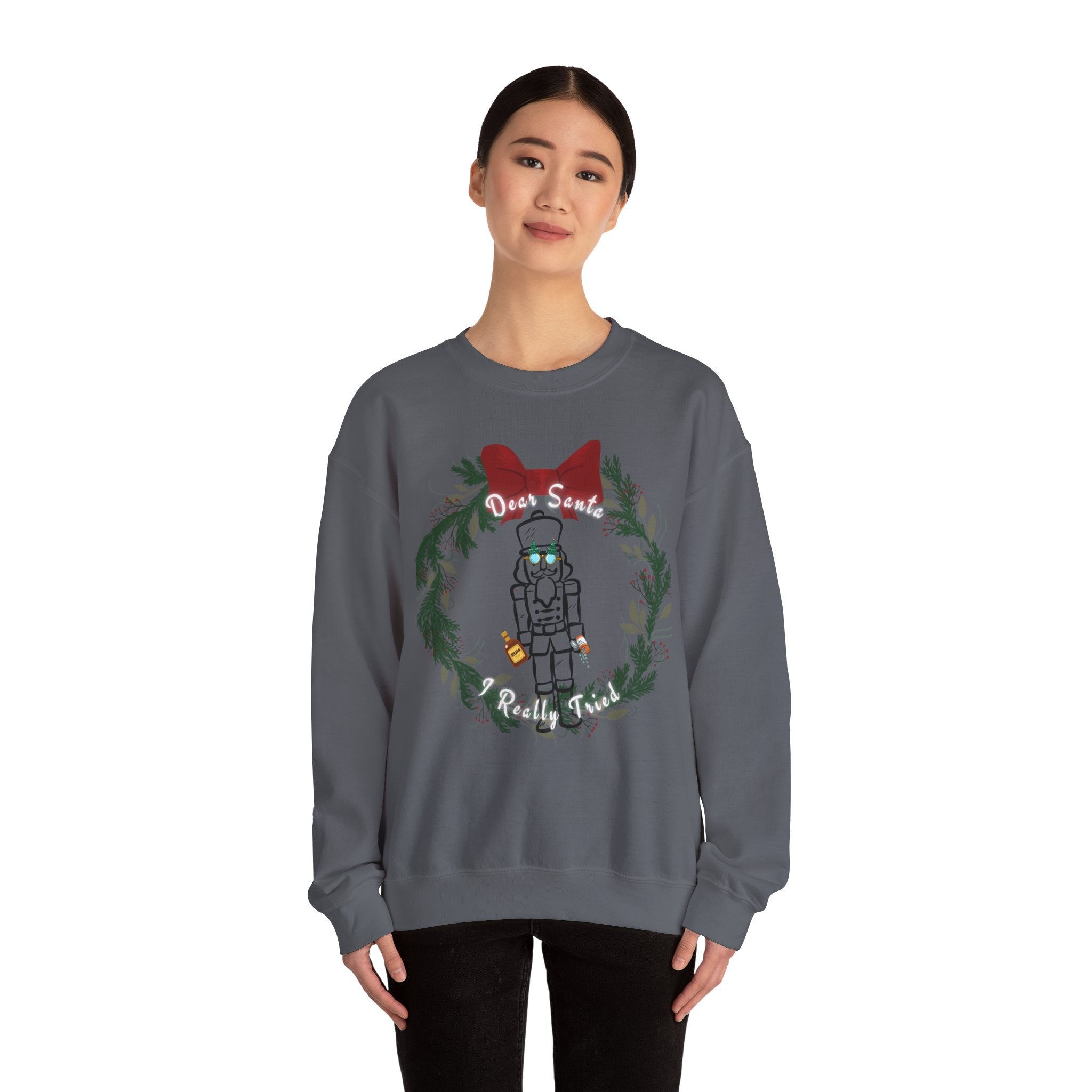 Nutcracker Funny Sweatshirt — 50% Profits Support FeedingAmerica.org