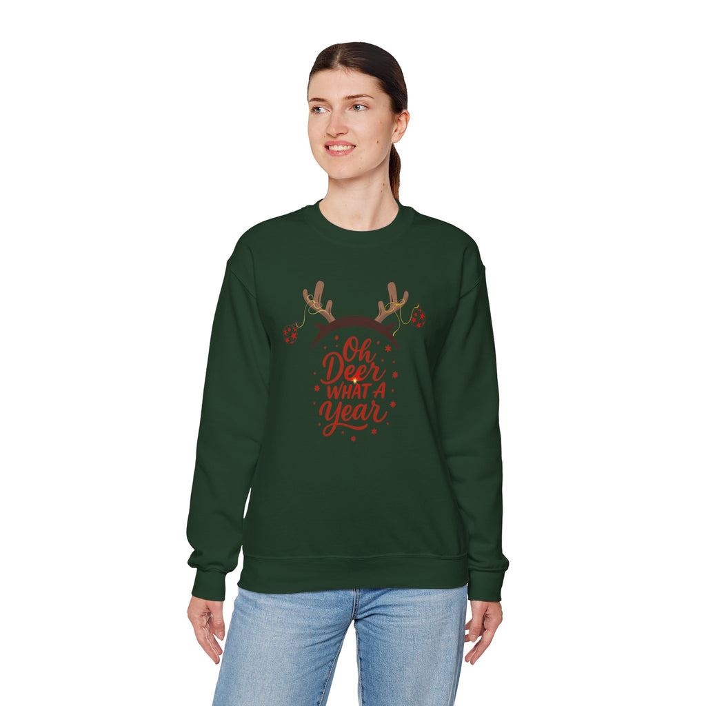 Funny Christmas Sweatshirt — Festive Holiday Crewneck for Him & Her
