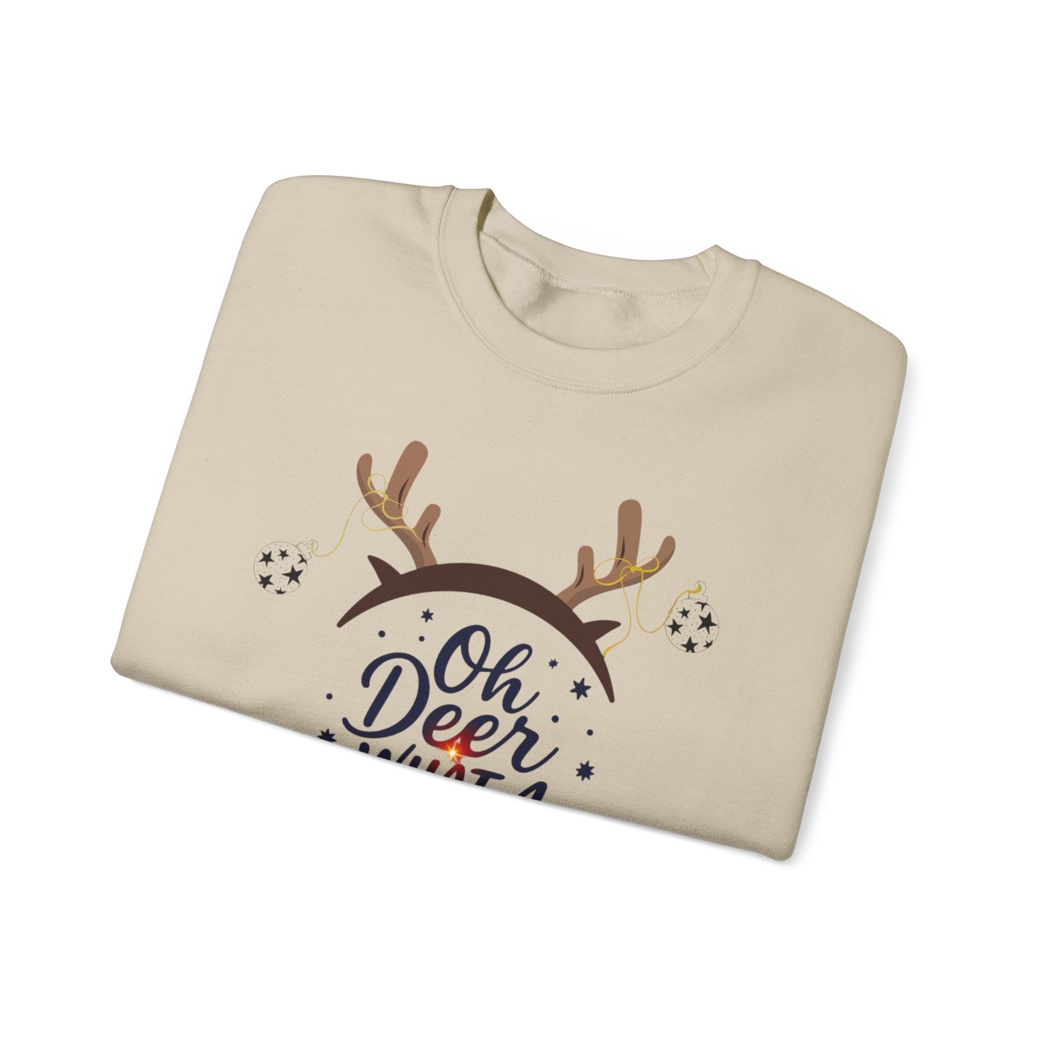 Funny Christmas Sweatshirt — Festive Holiday Crewneck for Him & Her