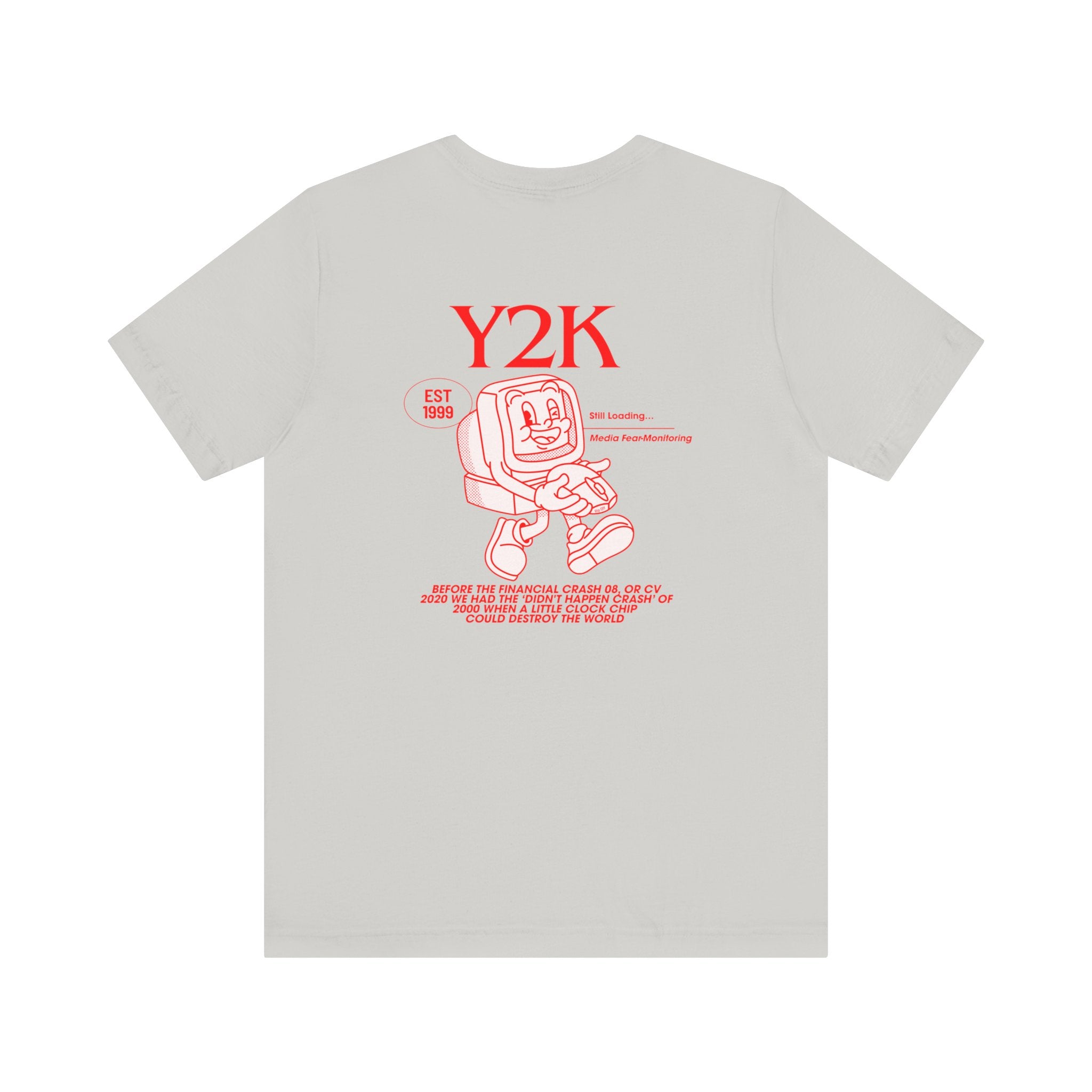 "Y2K NH"  Graphic Tee,  Retro 2000s Unisex, 5 colors