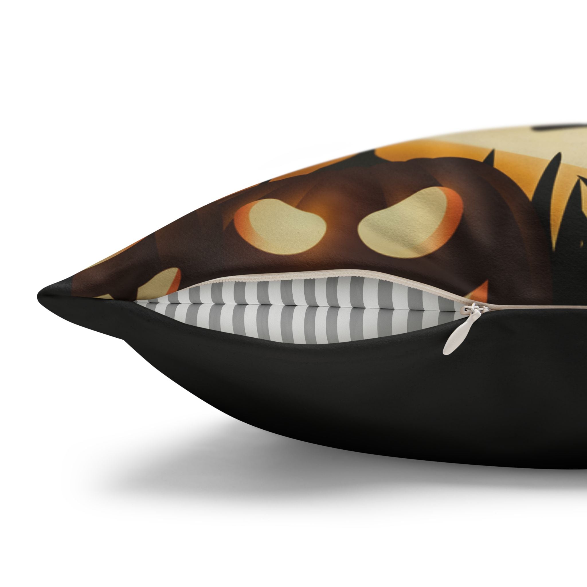 "Mumster" Halloween Skull Pillowcase, Faux Suede Decorative Cushion Cover, Personalized