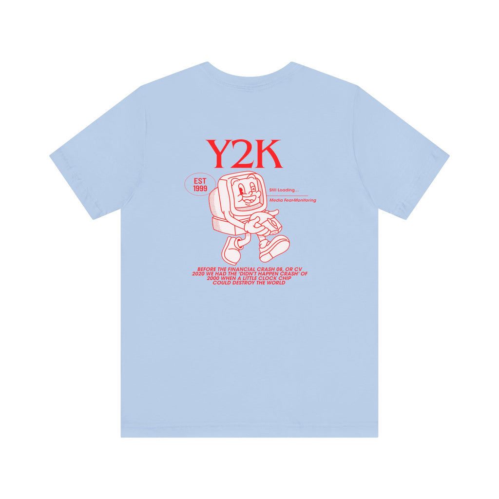 "Y2K NH"  Graphic Tee,  Retro 2000s Unisex, 5 colors