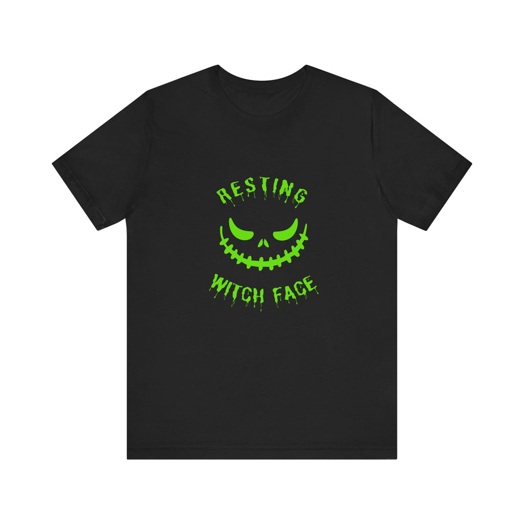 "Resting Witch Face" - Halloween Shirt, Unisex, Personalize