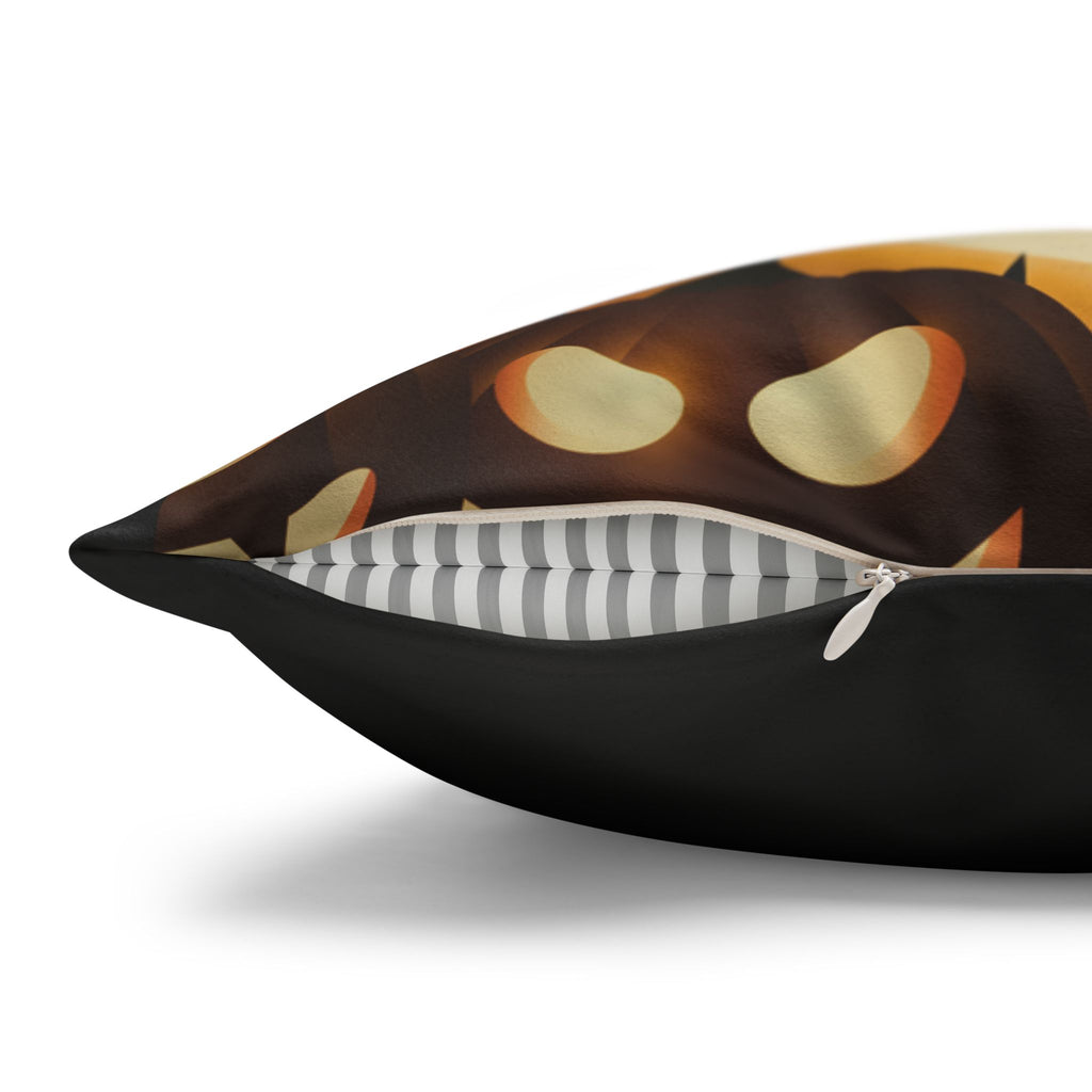 "Mumster" Halloween Skull Pillowcase, Faux Suede Decorative Cushion Cover, Personalized