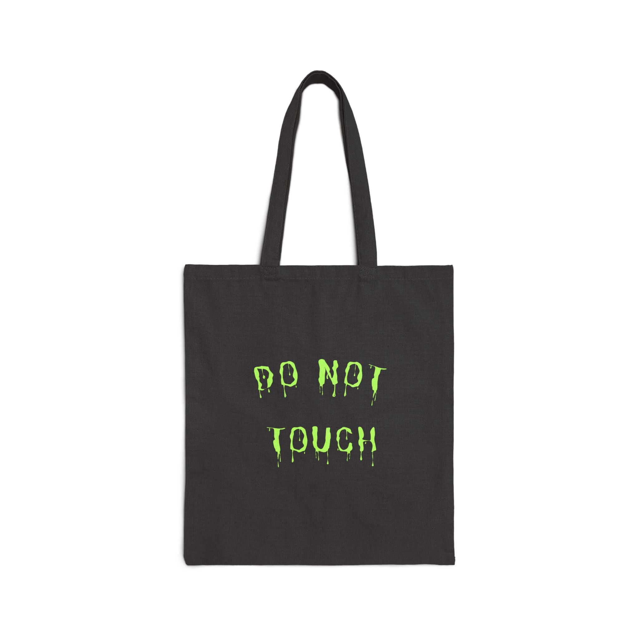 "Halloween Grin" Personalized Halloween Themed Cotton Canvas Tote Bag