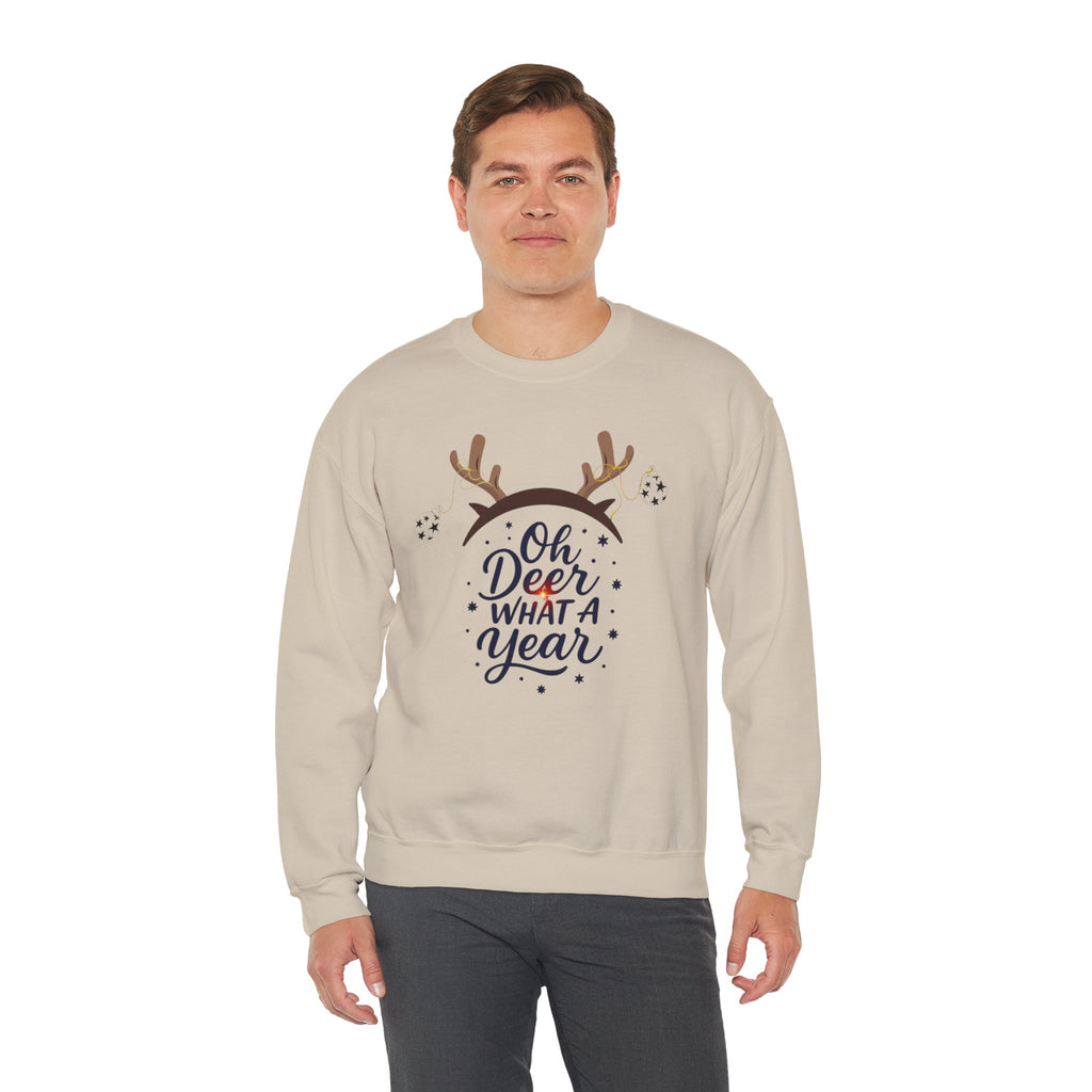 Funny Christmas Sweatshirt — Festive Holiday Crewneck for Him & Her