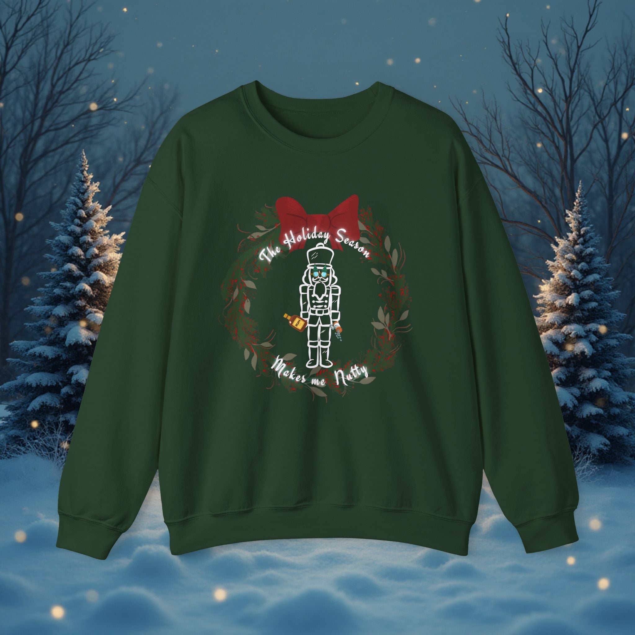 Nutcracker Funny Sweatshirt — 50% Profits Support FeedingAmerica.org