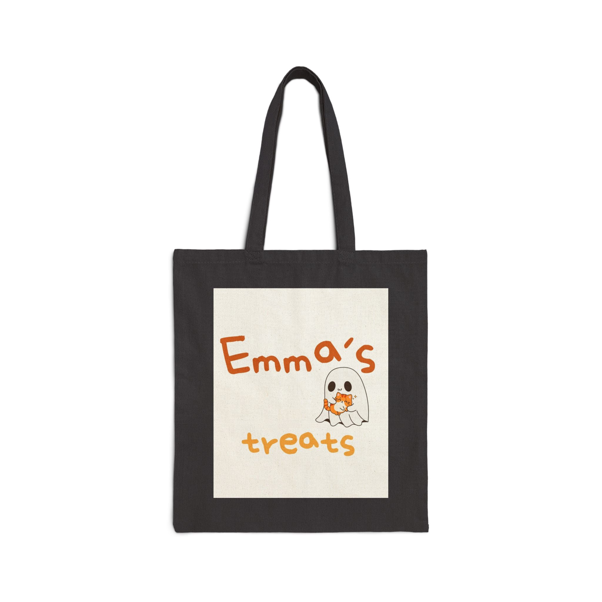'Boo-dy Bag" Personalized Halloween Cotton Canvas Tote Bag | Bag