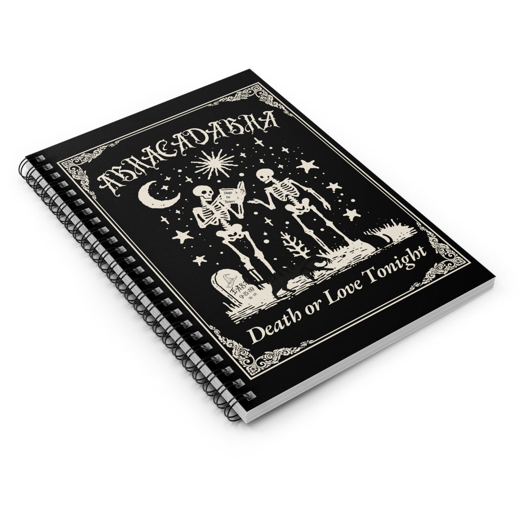 "Abracadabra" Gothic Magic Spiral Notebook
