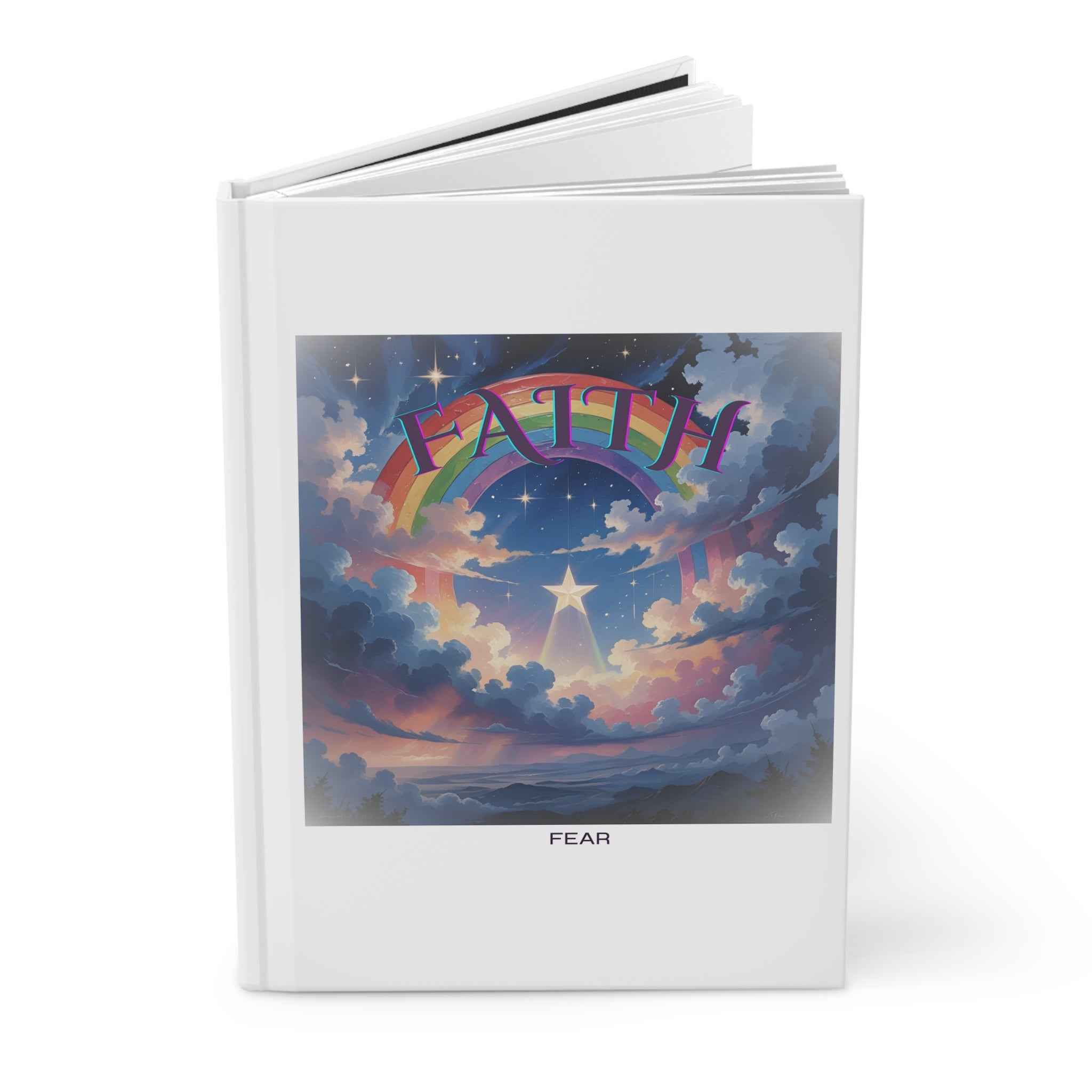 Faith-Inspired Hardcover Journal | Courage & Inspiration Journal, Motivational Gift, Writing Journal, Prayer Journal, Mindfulness Diary