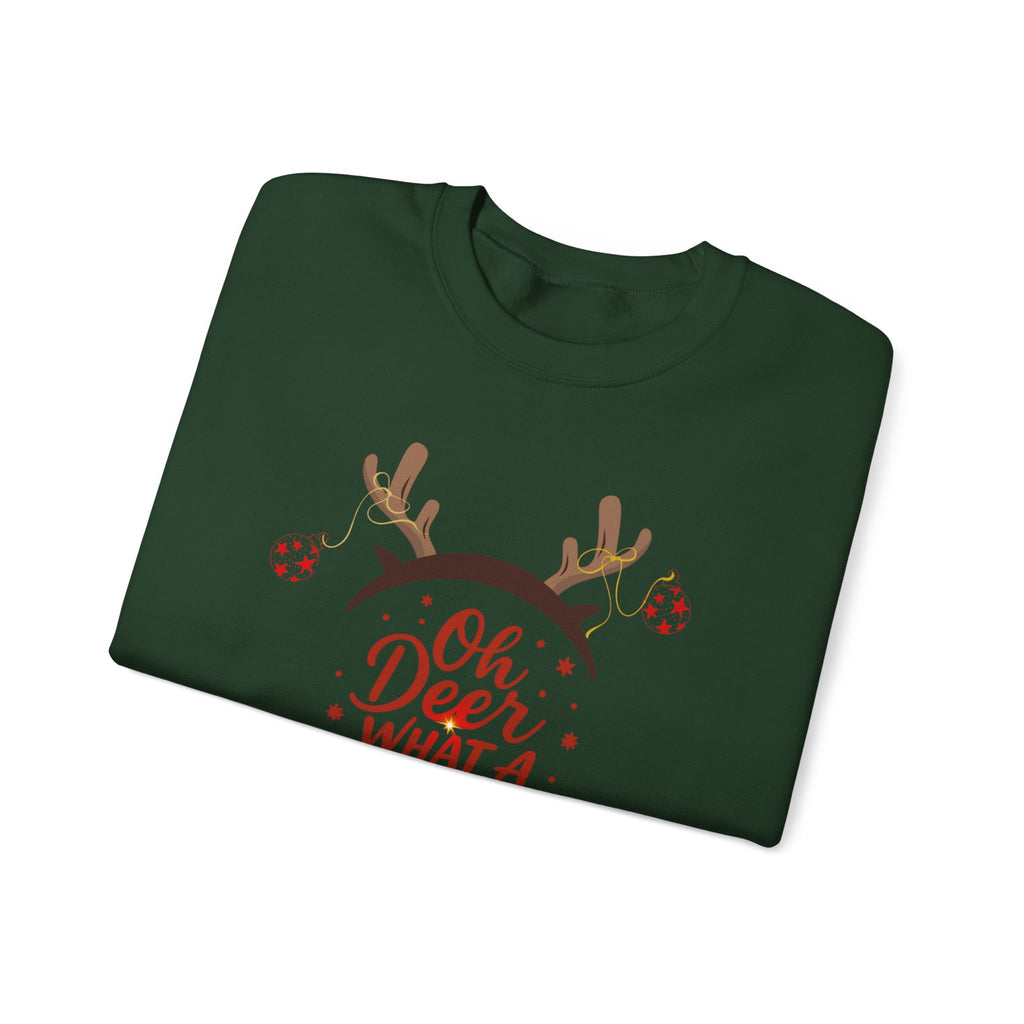 Funny Christmas Sweatshirt — Festive Holiday Crewneck for Him & Her