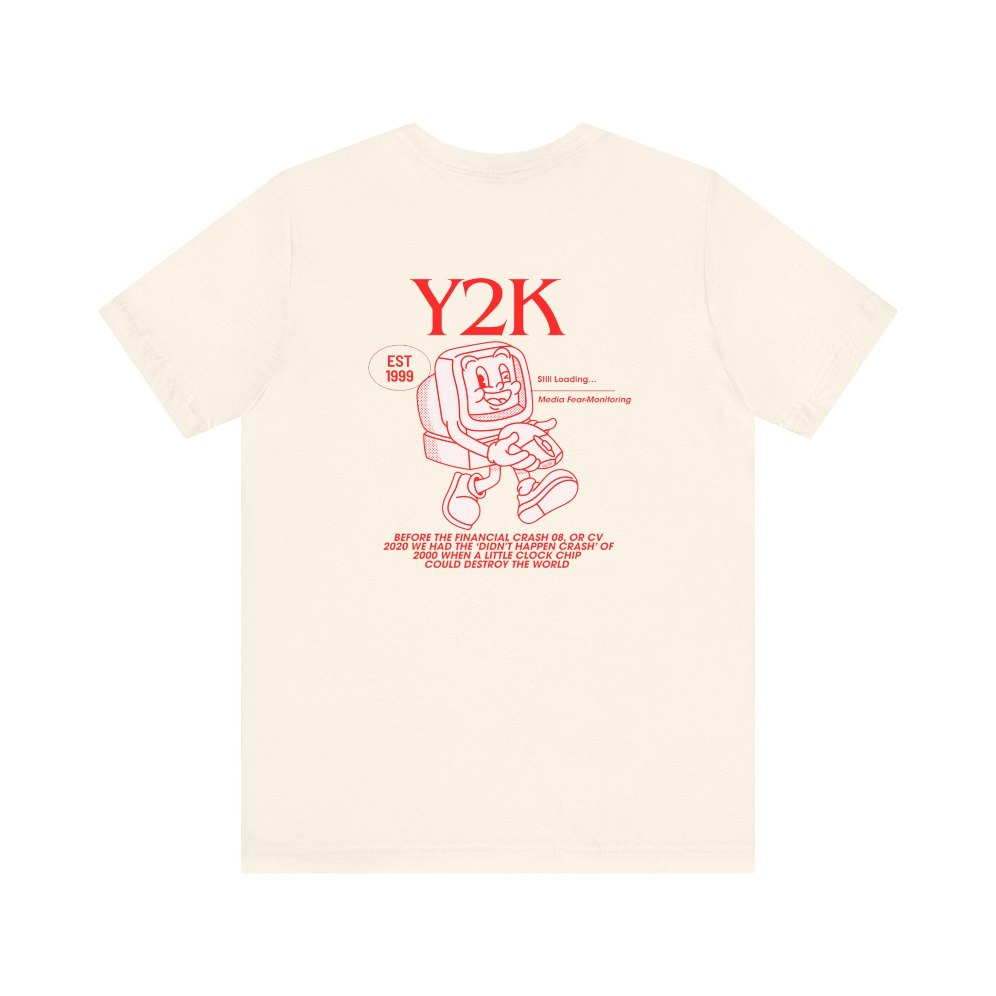 "Y2K NH"  Graphic Tee,  Retro 2000s Unisex, 5 colors