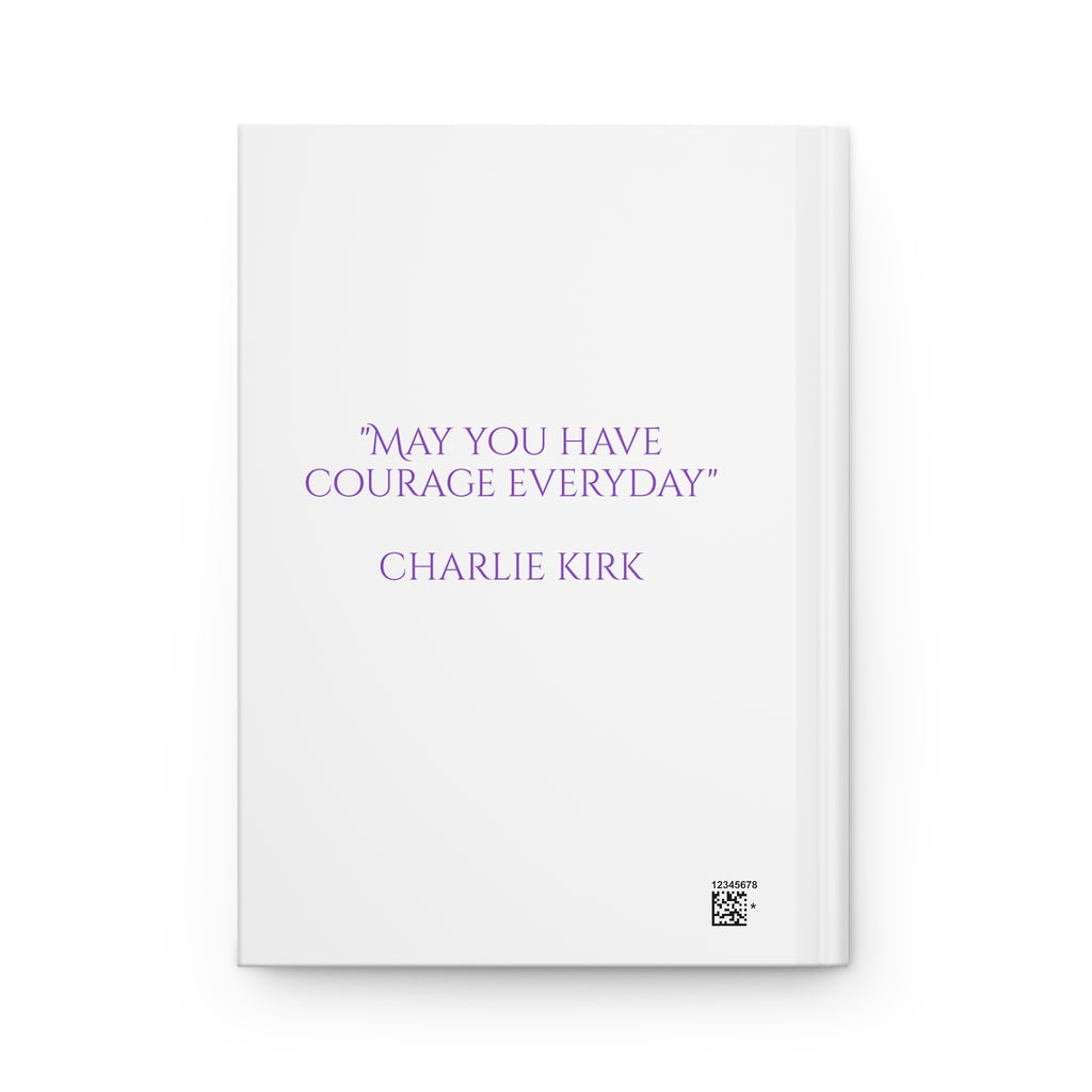 Faith-Inspired Hardcover Journal | Courage & Inspiration Journal, Motivational Gift, Writing Journal, Prayer Journal, Mindfulness Diary