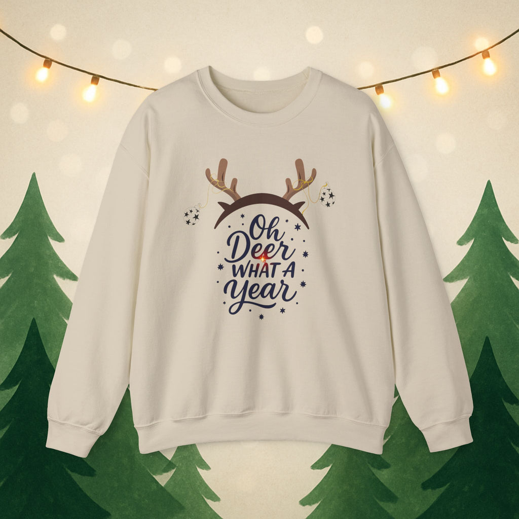 Funny Christmas Sweatshirt — Festive Holiday Crewneck for Him & Her
