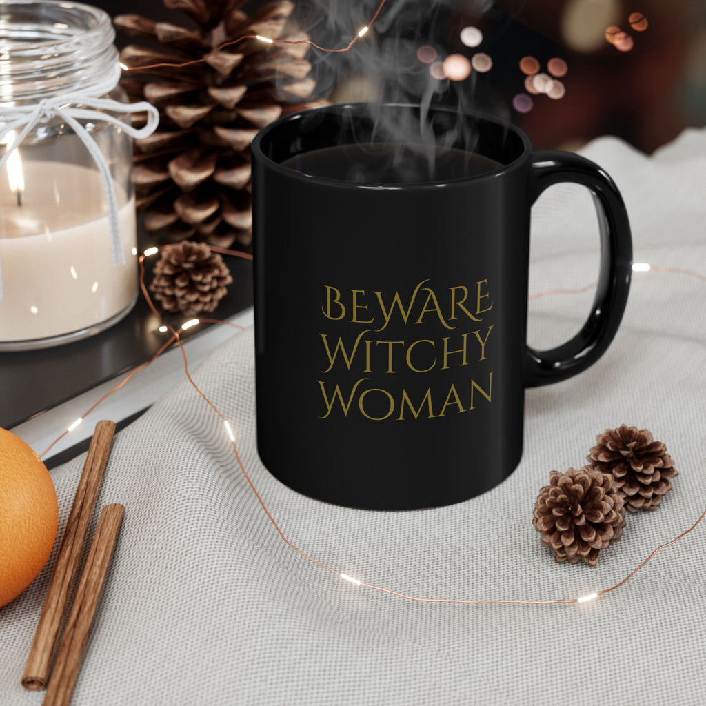 "U Decide" Witchy Mug - Happy Hallowe'evs Witchy Girl Coffee Cup