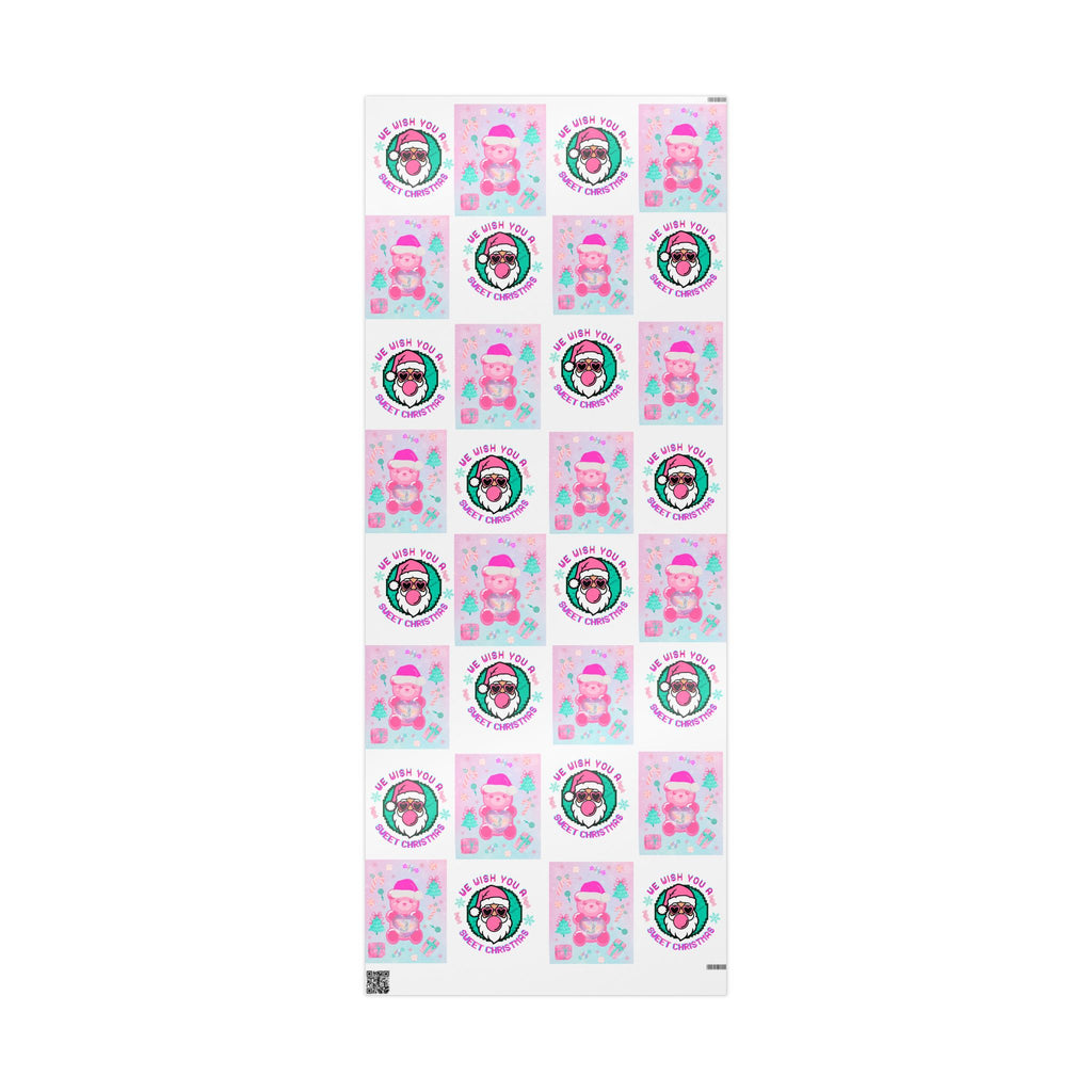 Sweet Christmas Wrapping Paper Roll — Ready to Roll, in Sweet Personalized Initial and Message