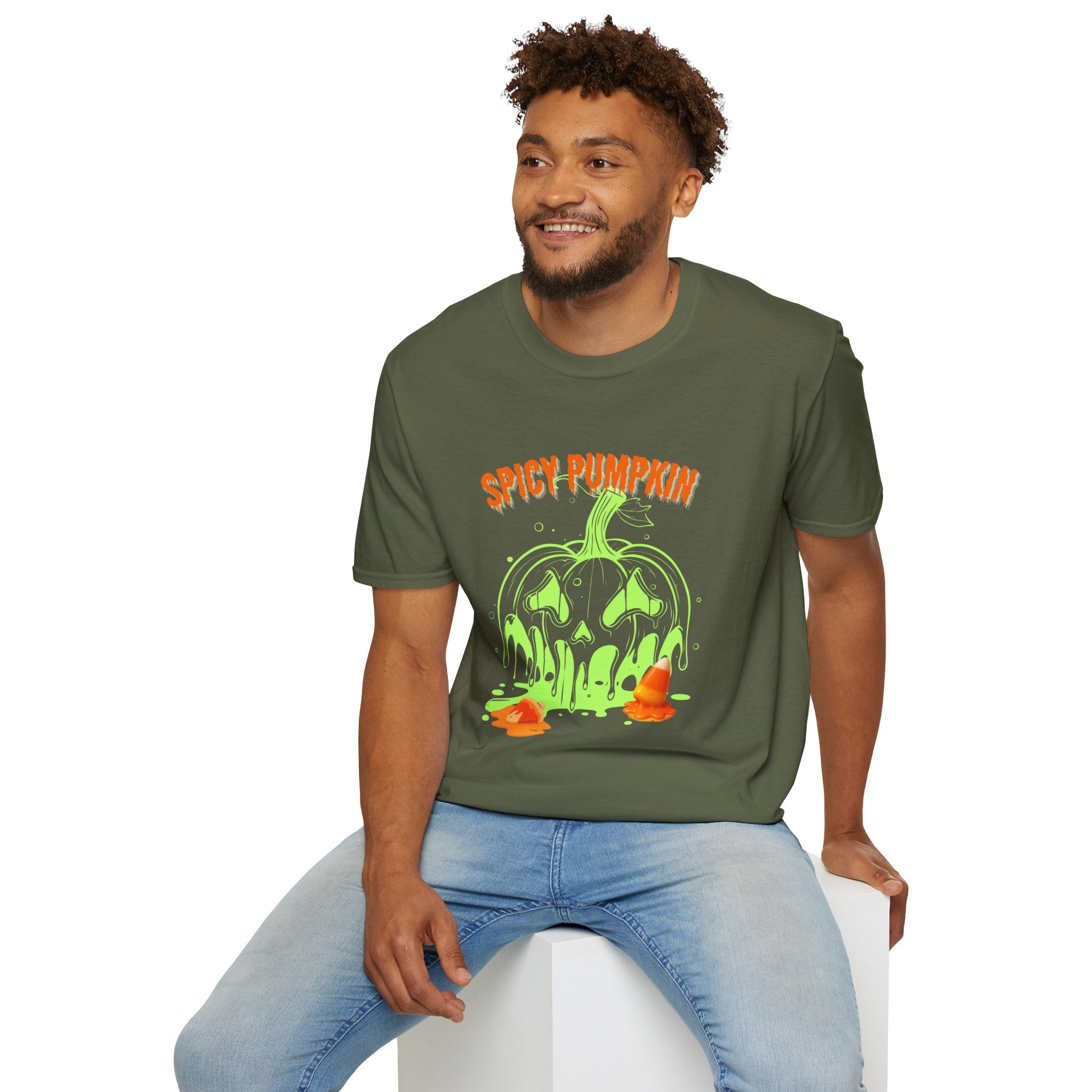 "Spicy Pumpkin" Unisex T-Shirt, Halloween Tee