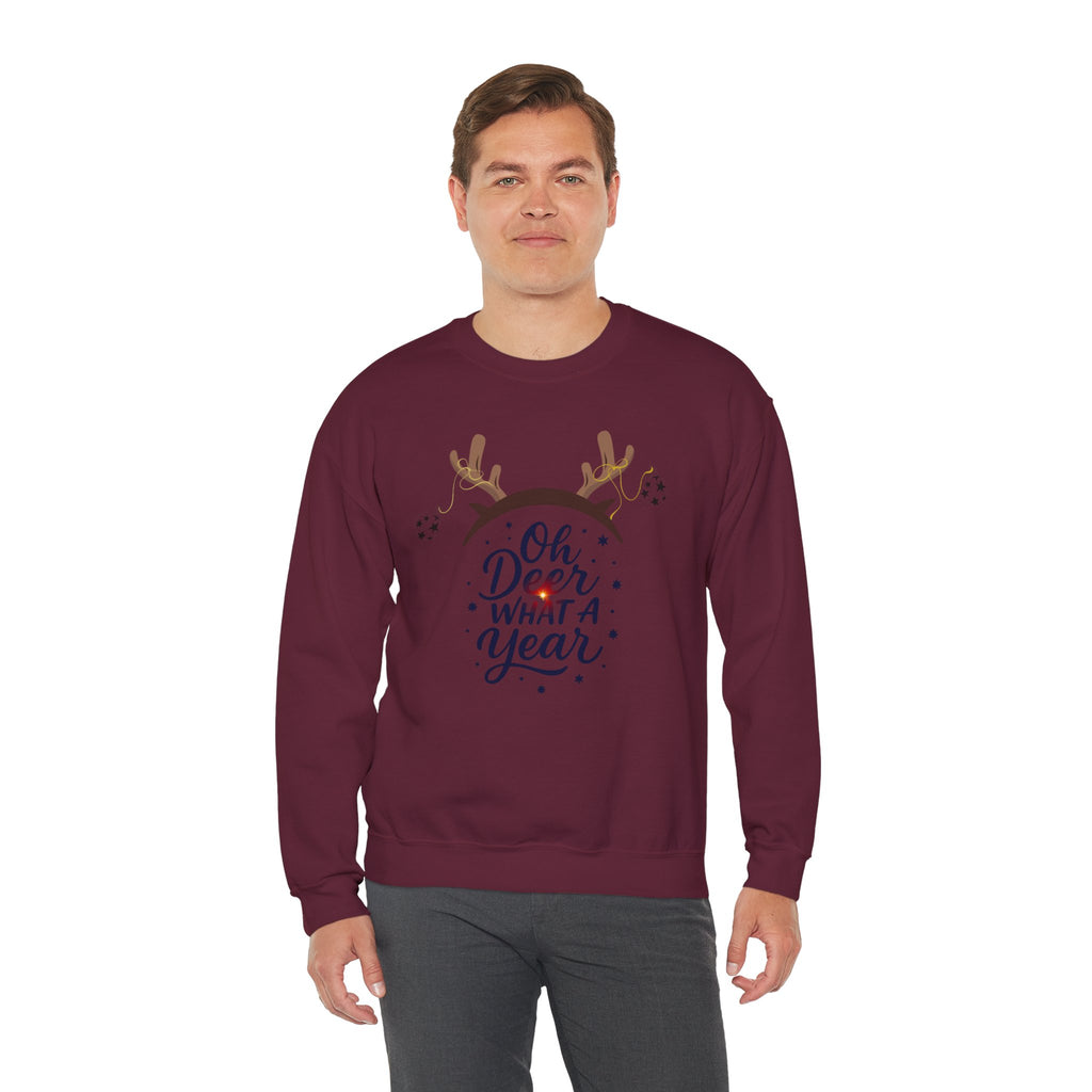 Funny Christmas Sweatshirt — Festive Holiday Crewneck for Him & Her