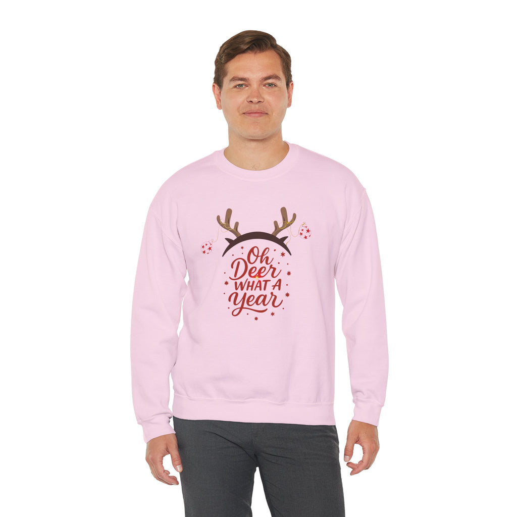 Funny Christmas Sweatshirt — Festive Holiday Crewneck for Him & Her