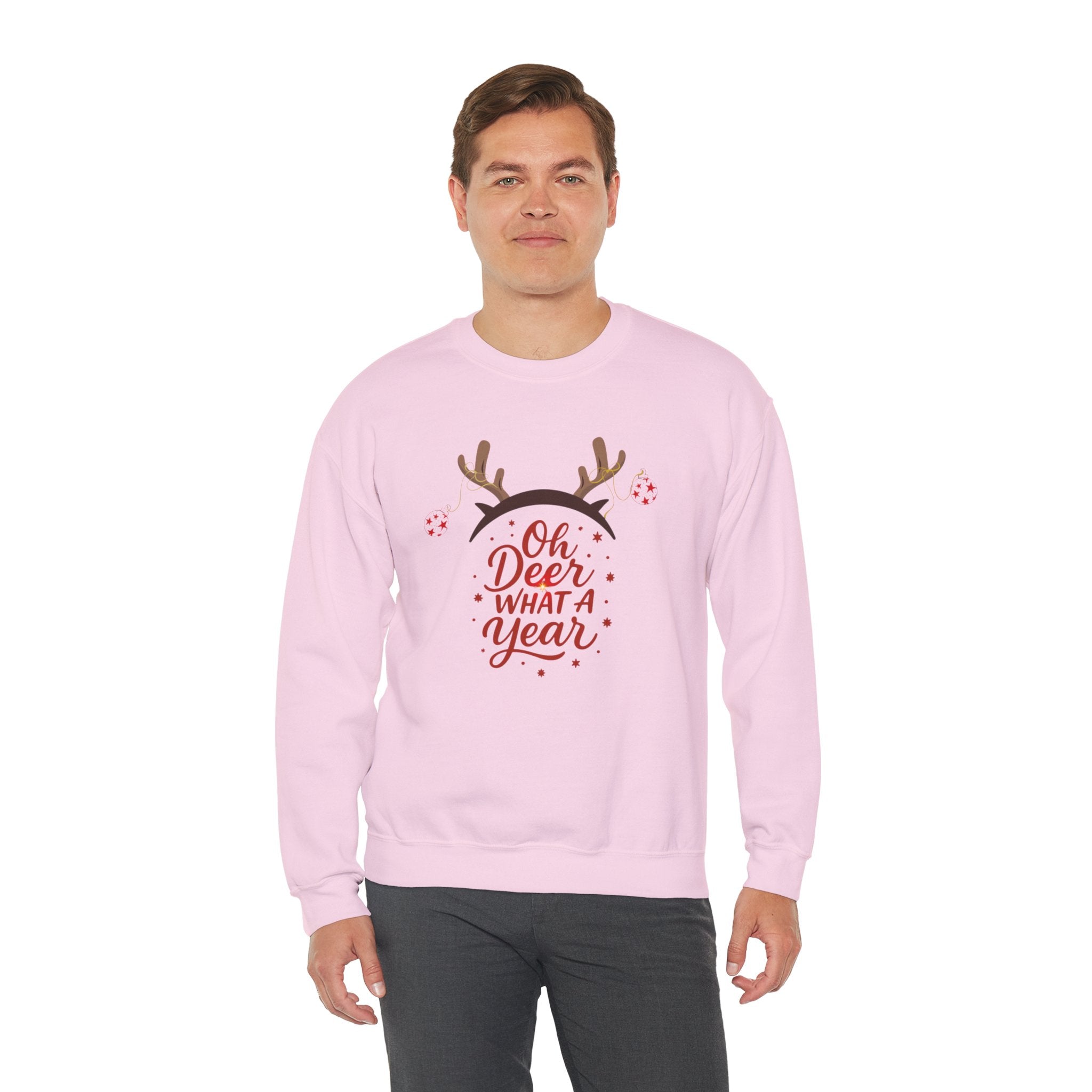 Funny Christmas Sweatshirt — Festive Holiday Crewneck for Him & Her