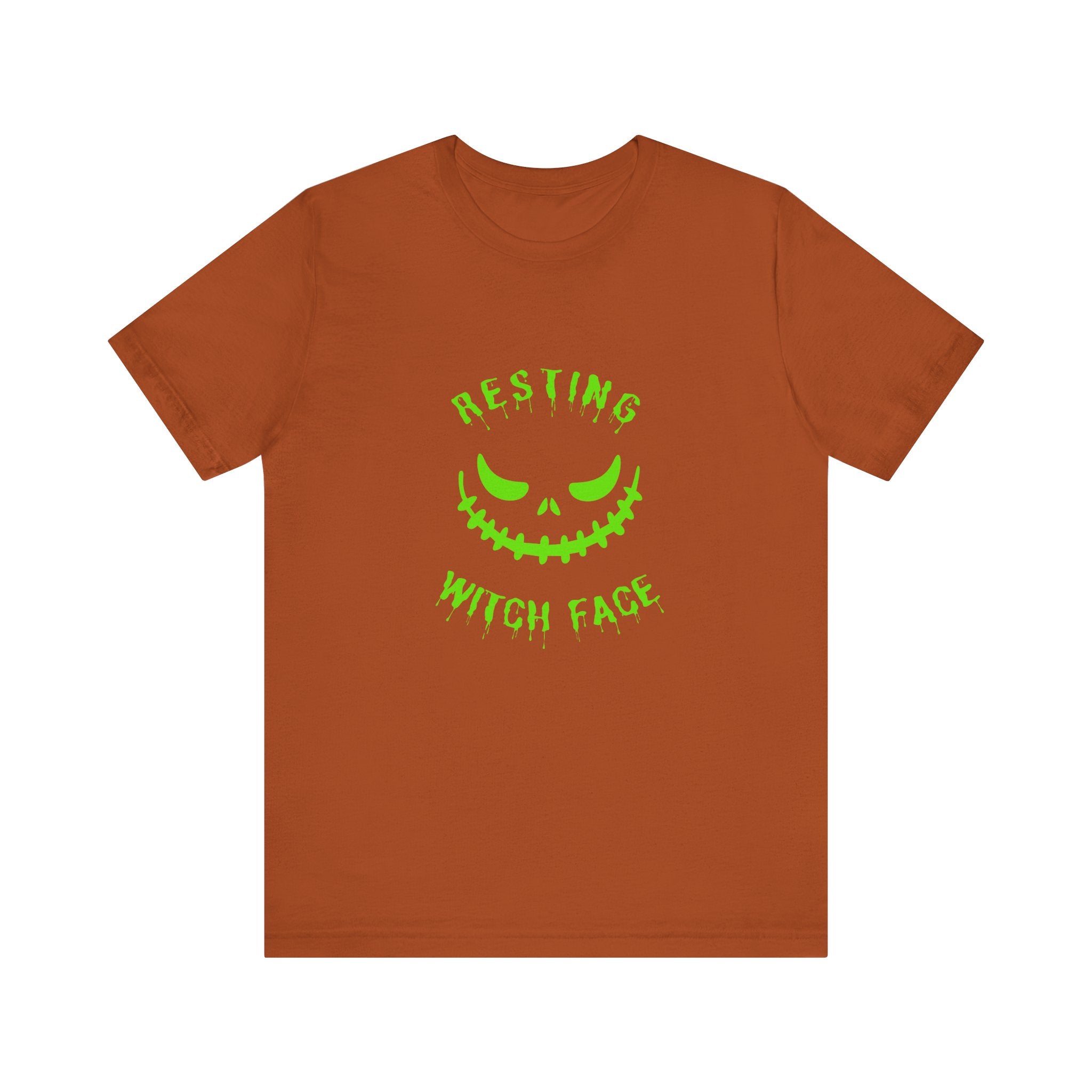 "Resting Witch Face" - Halloween Shirt, Unisex, Personalize