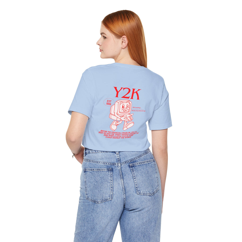 "Y2K NH"  Graphic Tee,  Retro 2000s Unisex, 5 colors
