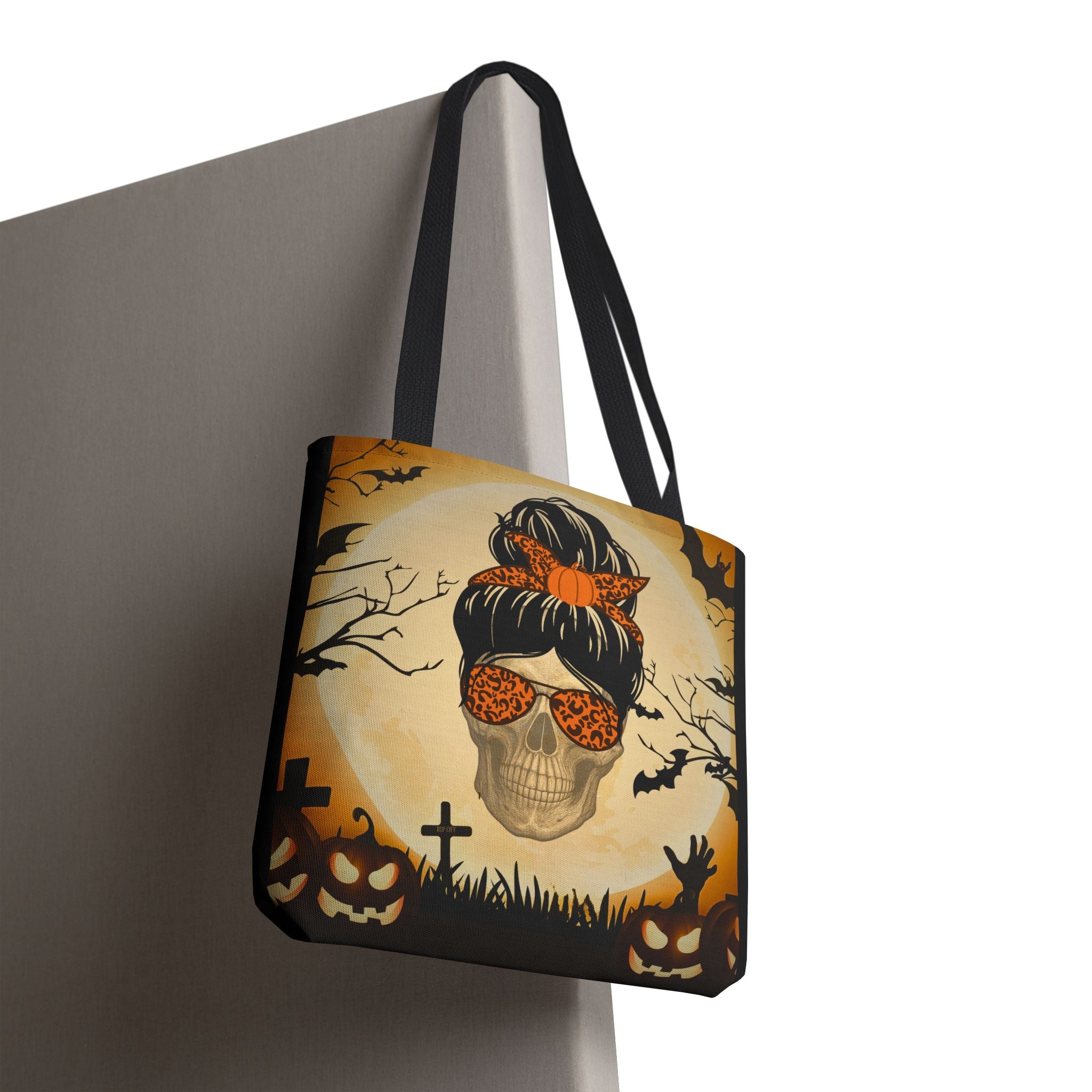 #Mumster, Halloween Tote Bag, Personalized, Trick or Treat Bag