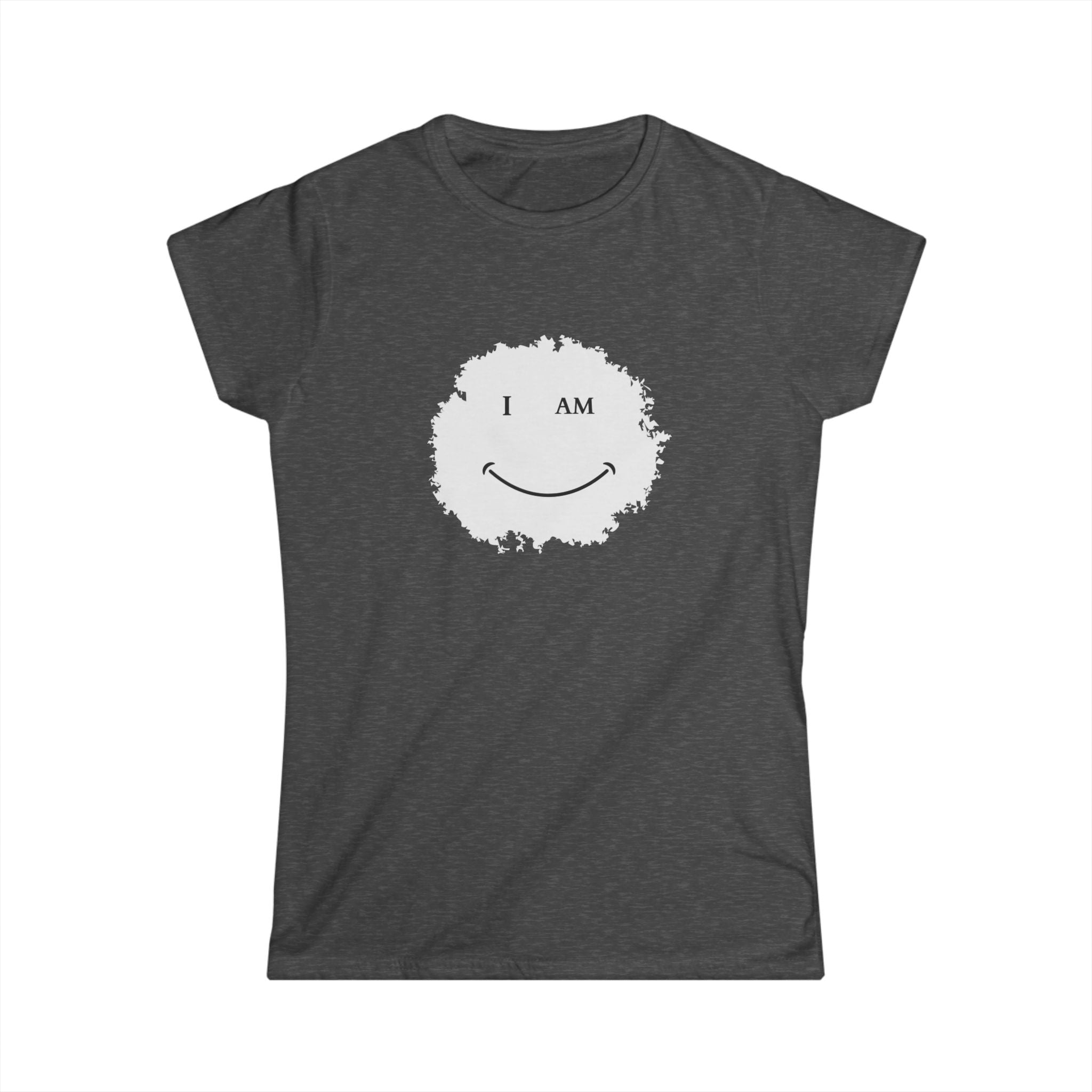 "I AM" Women’s Personalized Tee – Inspirational Quote Shirt, Front and Back Print, XS-4X