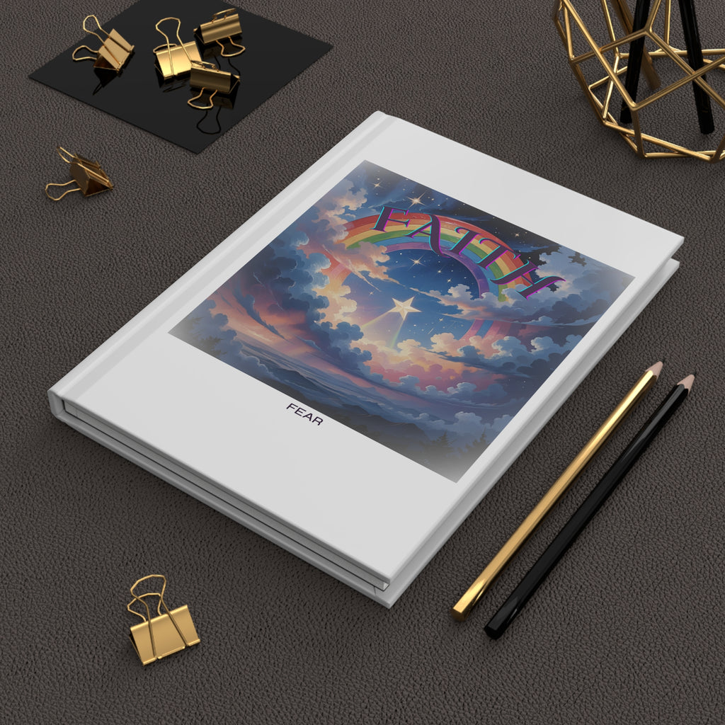 Faith-Inspired Hardcover Journal | Courage & Inspiration Journal, Motivational Gift, Writing Journal, Prayer Journal, Mindfulness Diary