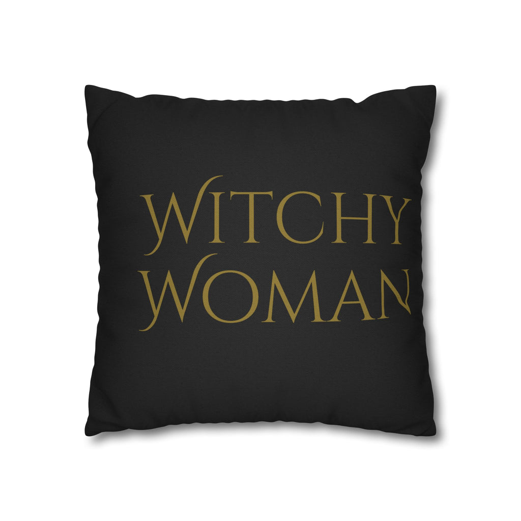 "U Decide" Witchy Decorative Personalized Pillowcase, Halloween Decor