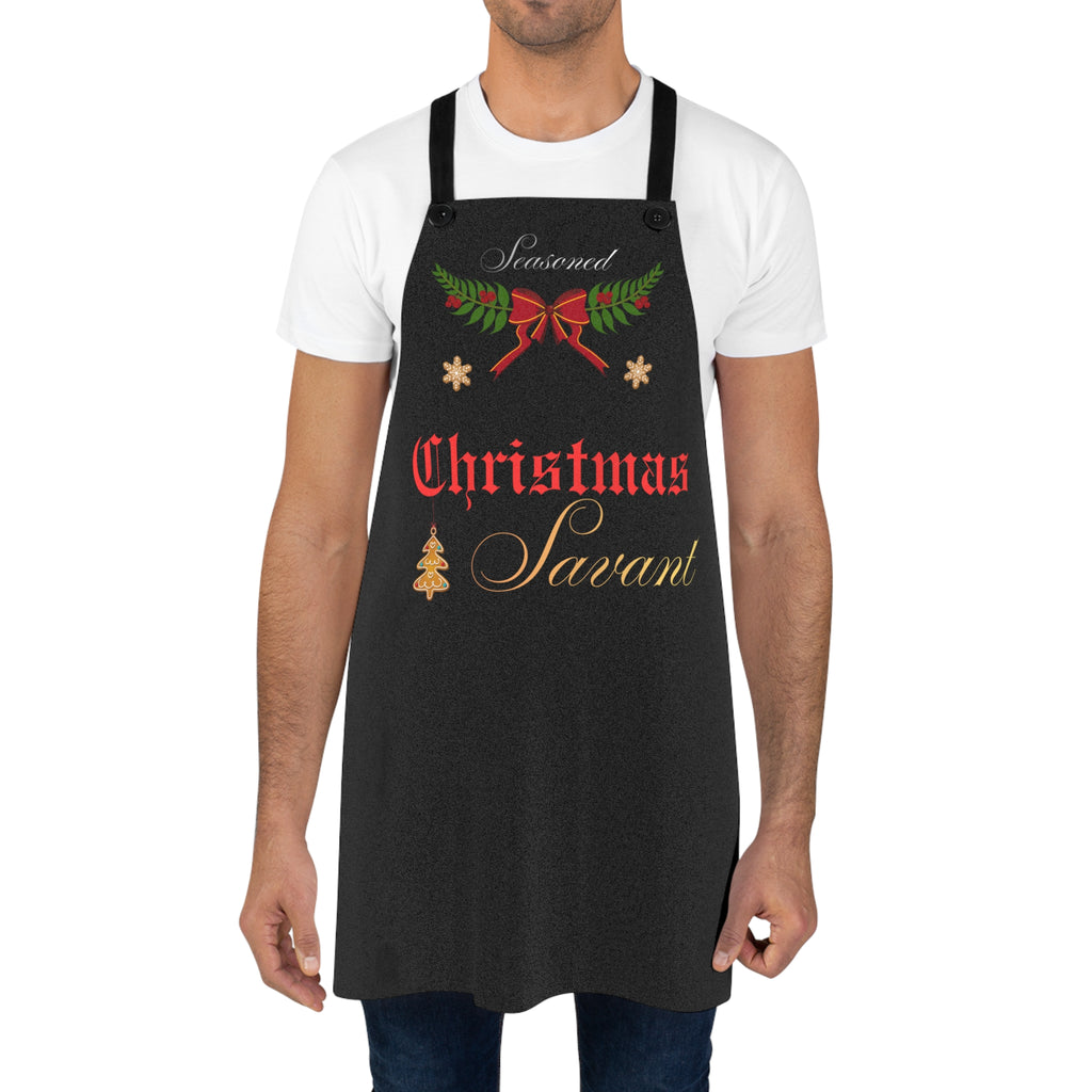 Christmas Savant Apron — Hostess & Holiday Chef Gift, personalization available