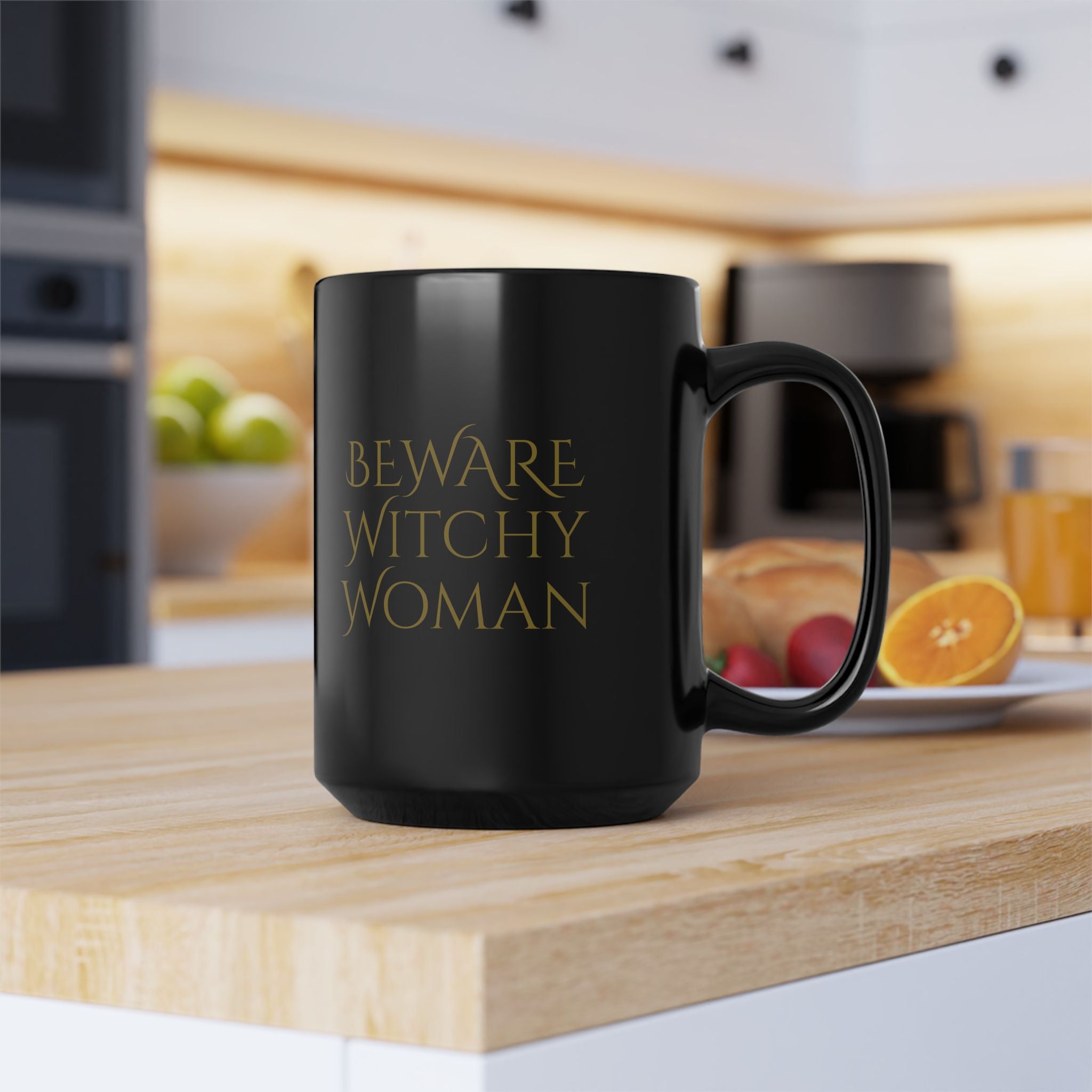 "U Decide" Witchy Mug - Happy Hallowe'evs Witchy Girl Coffee Cup