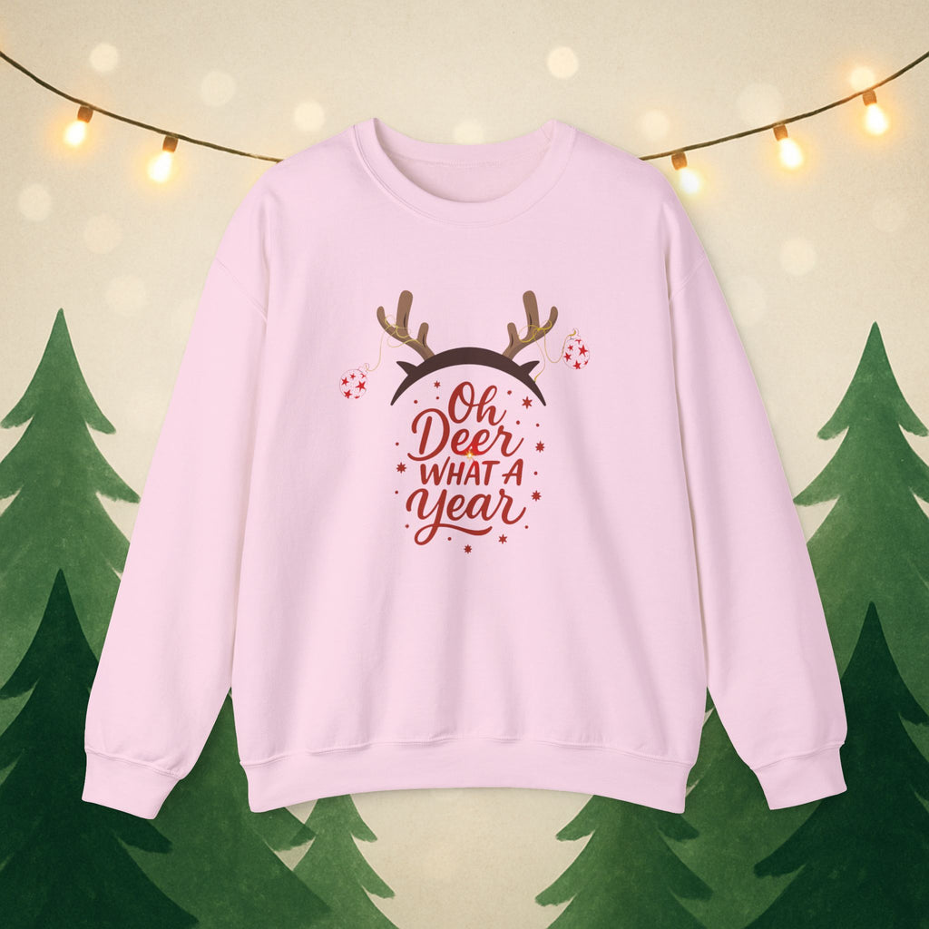 Funny Christmas Sweatshirt — Festive Holiday Crewneck for Him & Her