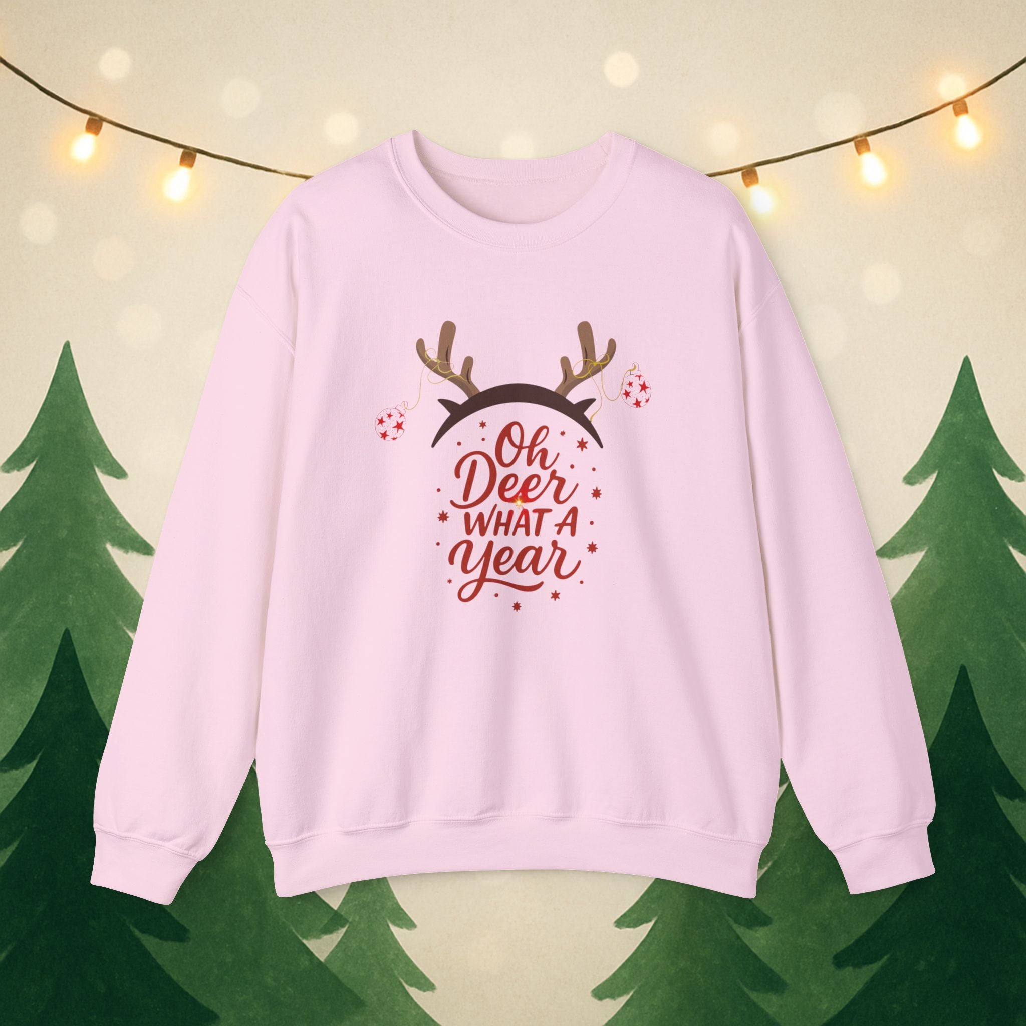 Funny Christmas Sweatshirt — Festive Holiday Crewneck for Him & Her