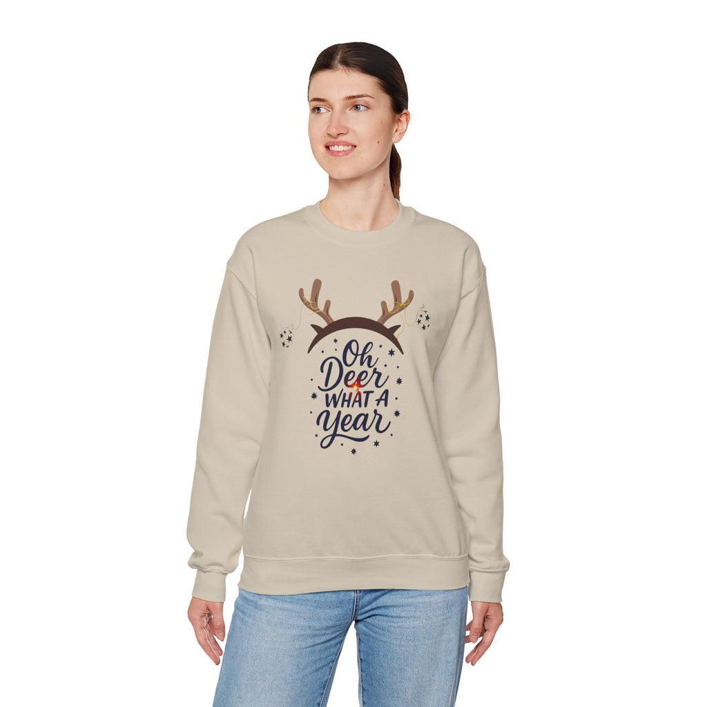 Funny Christmas Sweatshirt — Festive Holiday Crewneck for Him & Her