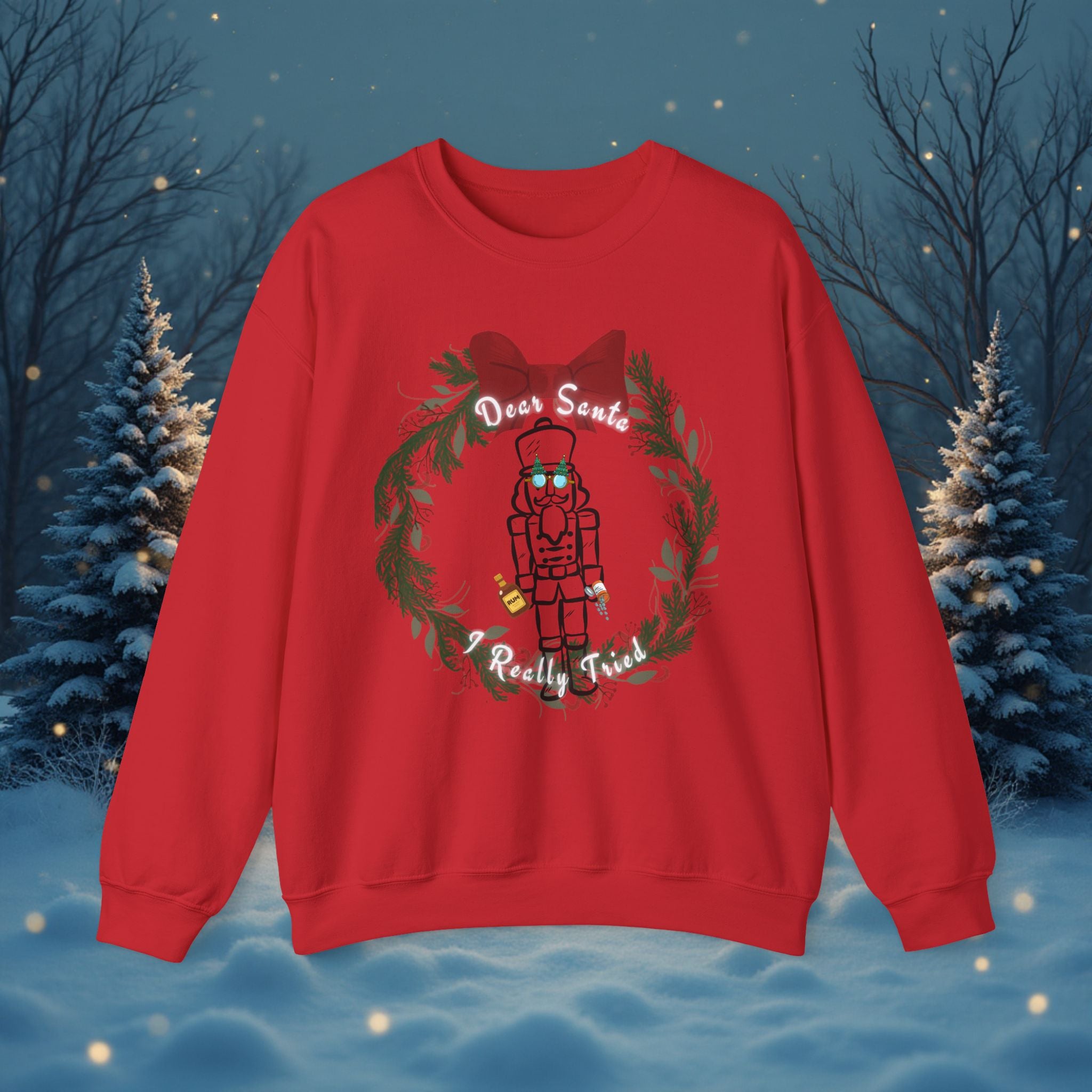 Nutcracker Funny Sweatshirt — 50% Profits Support FeedingAmerica.org