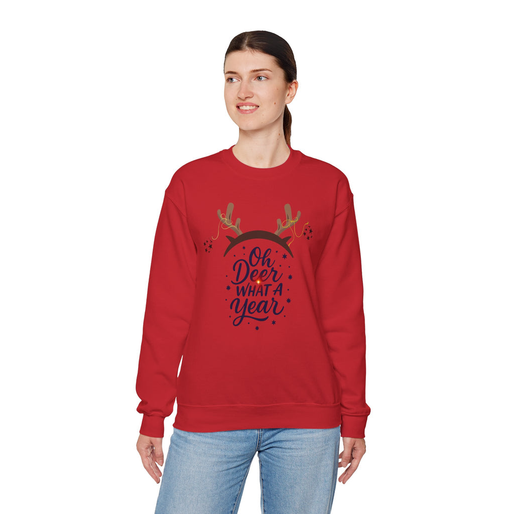 Funny Christmas Sweatshirt — Festive Holiday Crewneck for Him & Her