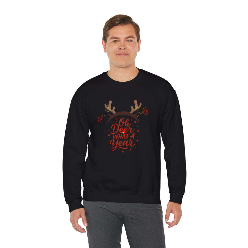 Funny Christmas Sweatshirt — Festive Holiday Crewneck for Him & Her