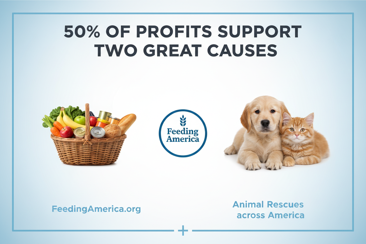 Charity Banner with Real Photos